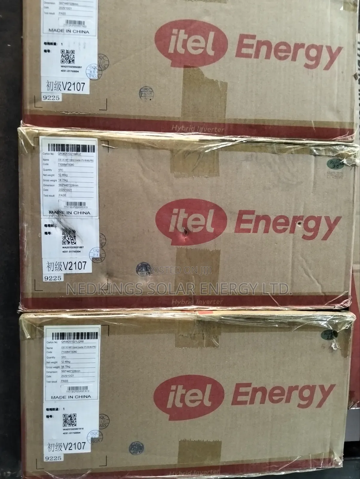 6kva/48v Itel Hybrid Inverter