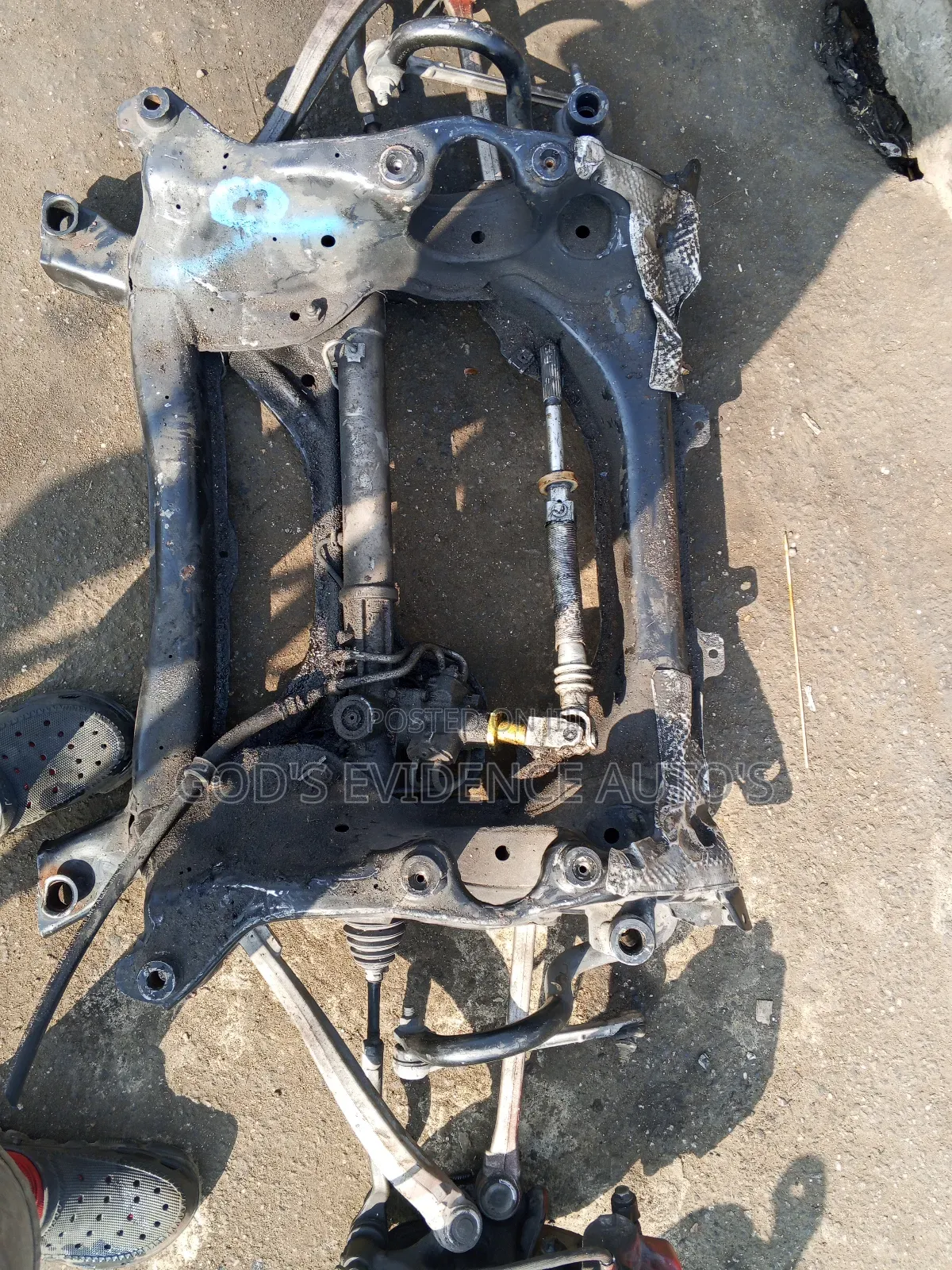 Complete Front Beam GLK W204