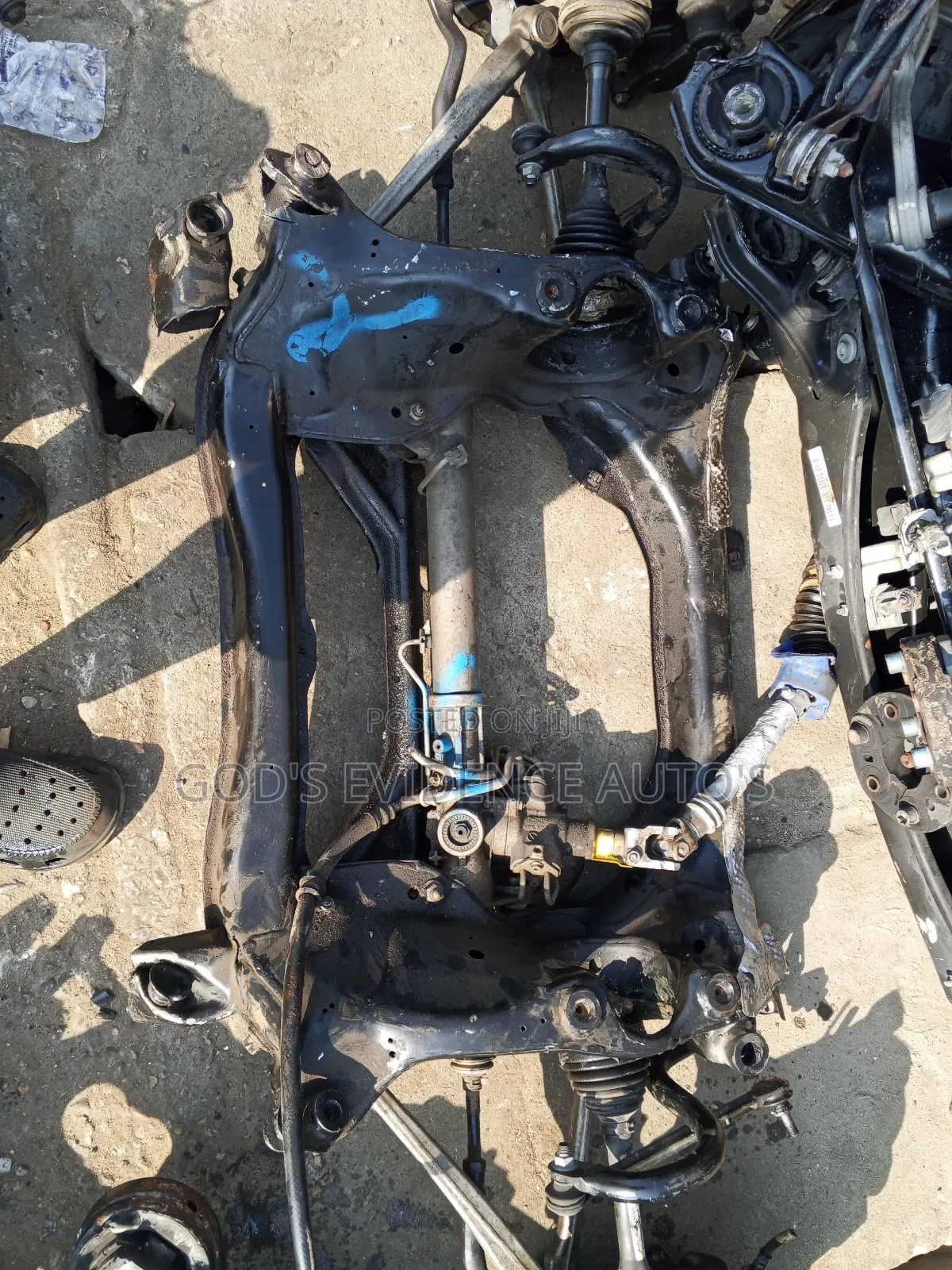 Complete Front Beam GLK W204