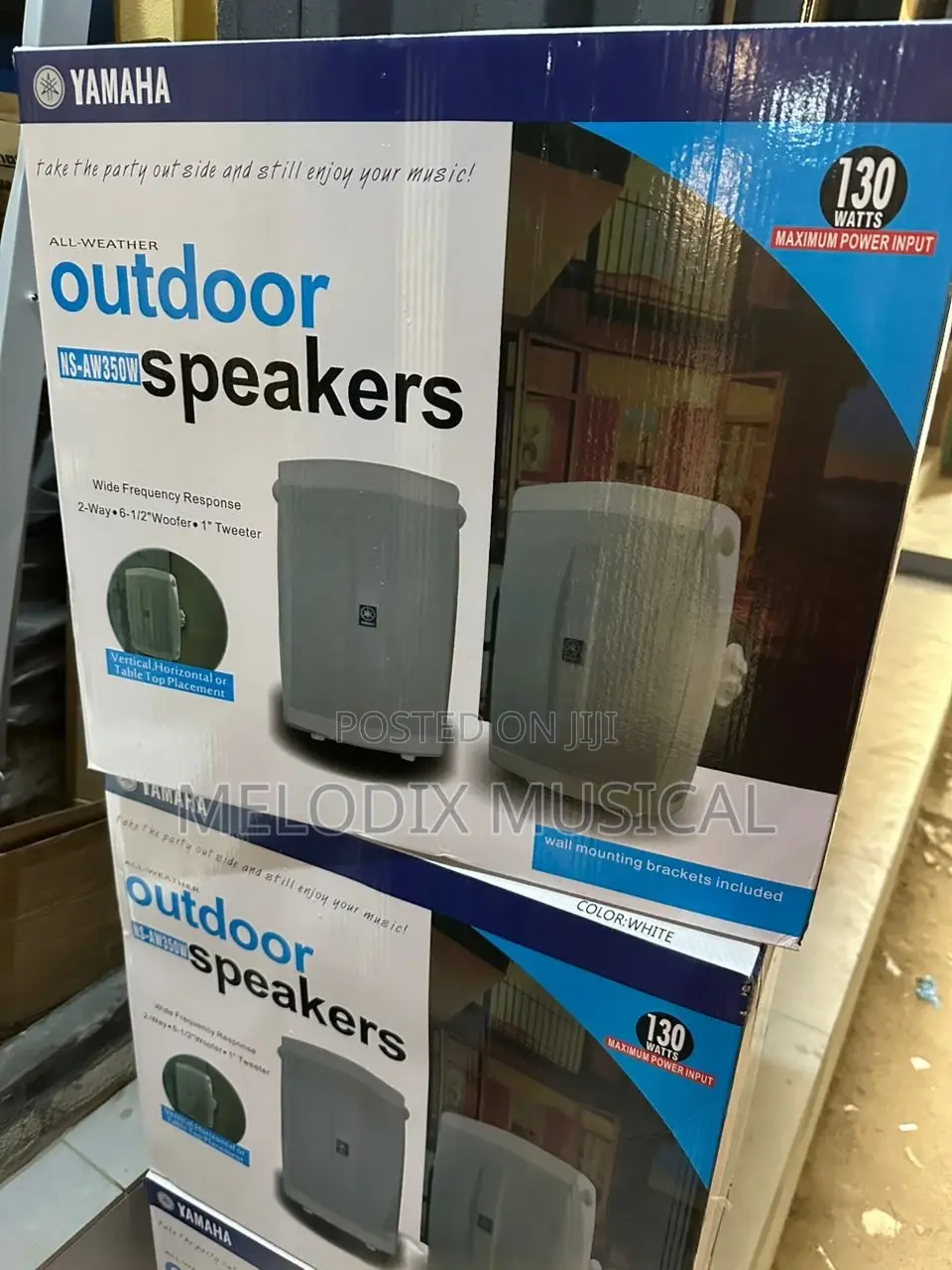 Yamaha All Weather Outdoor Speaker Ns-Aw350w