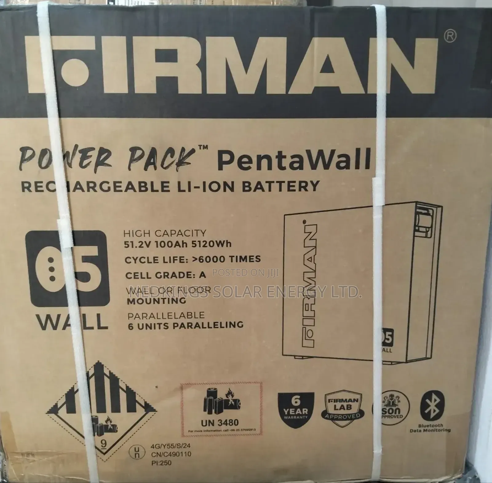 5kwh/48v Firman Lithium Battery