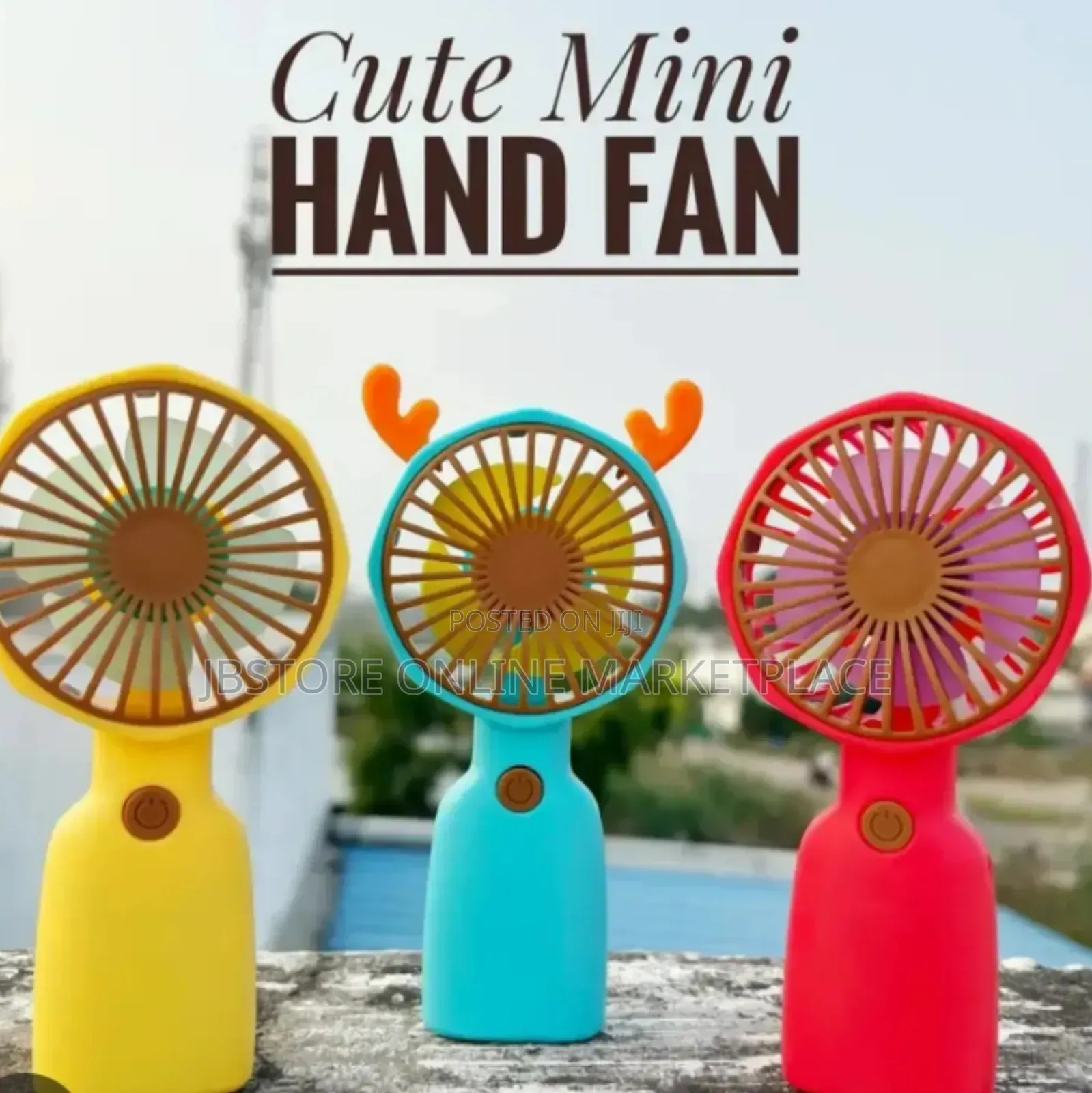 Portable Rechargeable Handheld Mini Fan