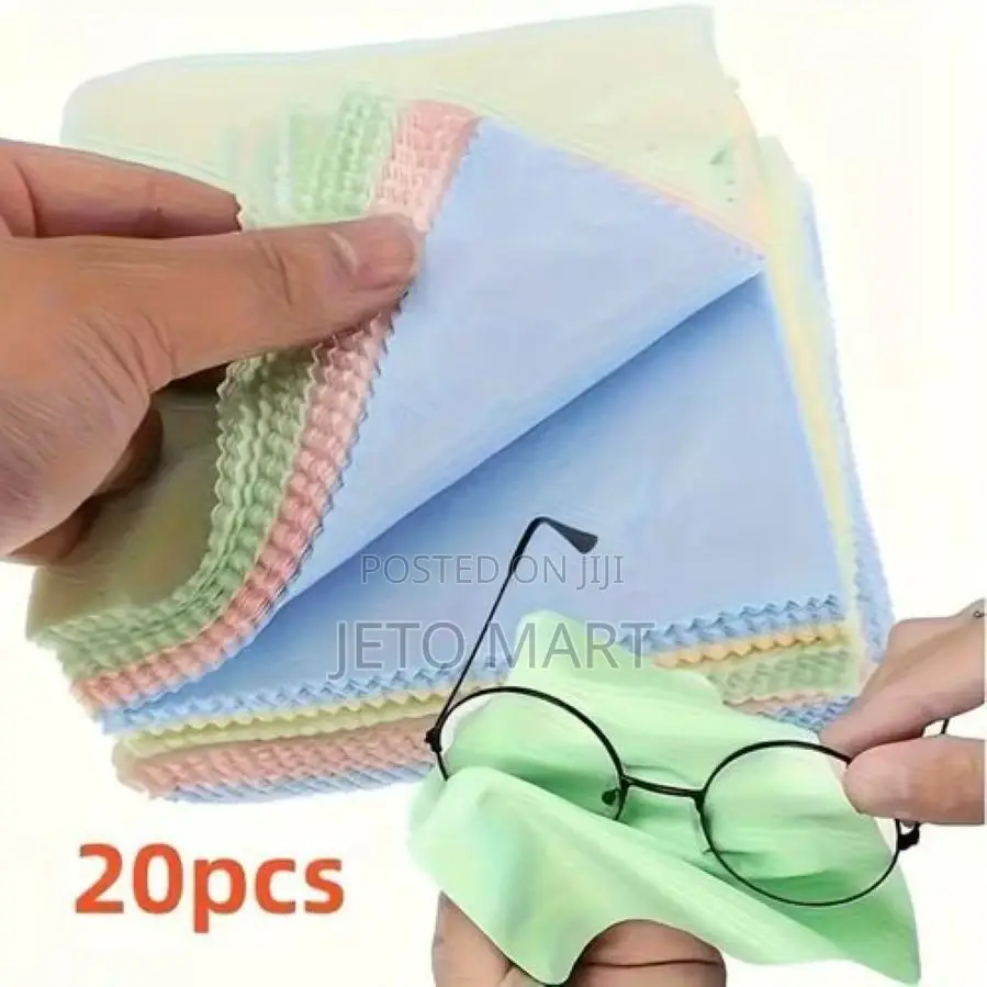 20pcs Pack Soft Thick Non-Toxic Wet Wipes Suitable for Eyepiece