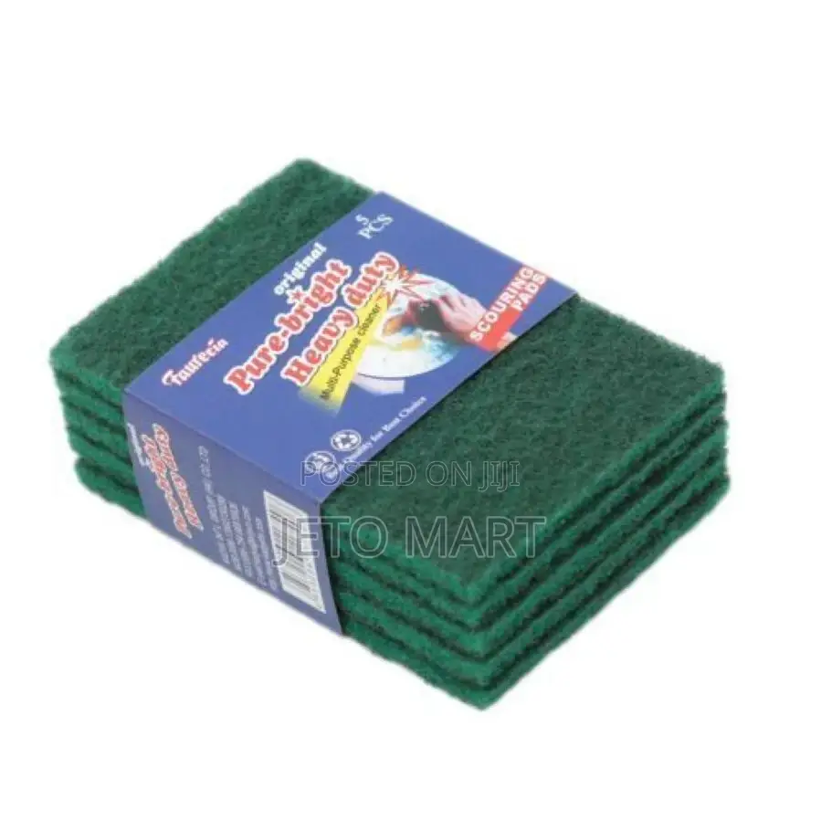 Heavy Duty Scouring Pad- Set of 5
