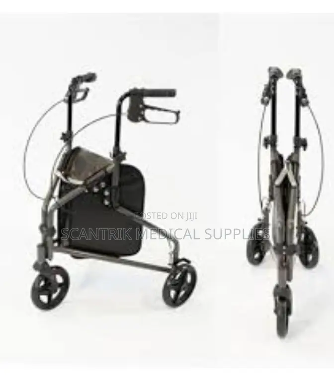 Easy-Fold 3-Wheel Walker for Seniors in Nigeria