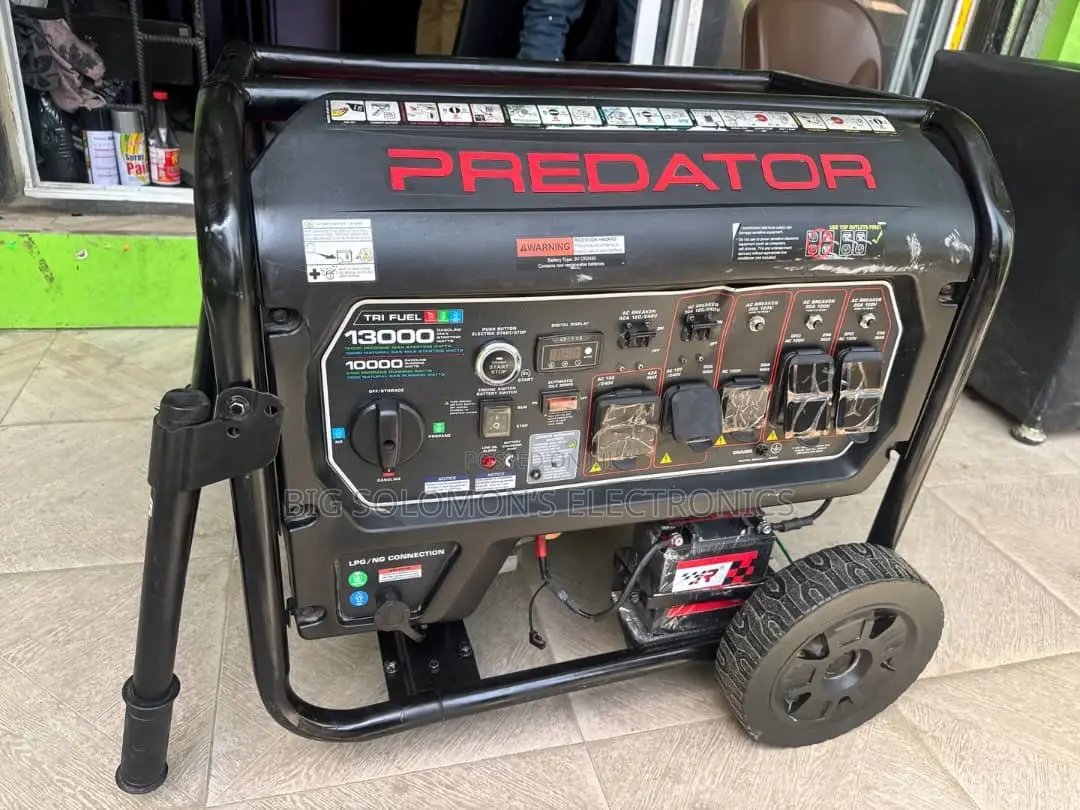 Predator 13kva Tri-Fuel