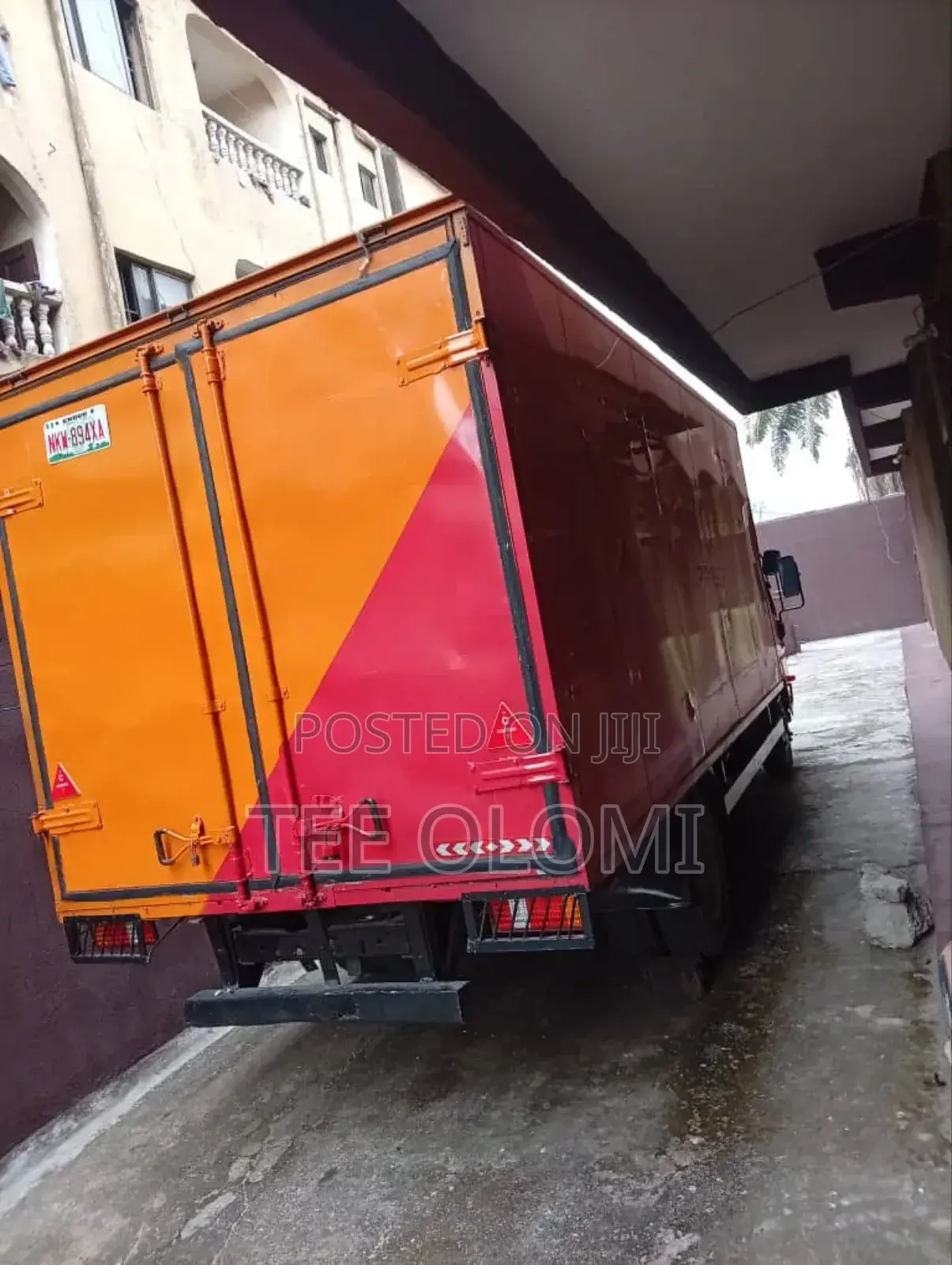 Haulage Services, Truck With Secure Lock