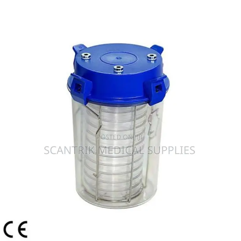 Vacuum-Type Anaerobic Jar – Advanced Gas Control Technology