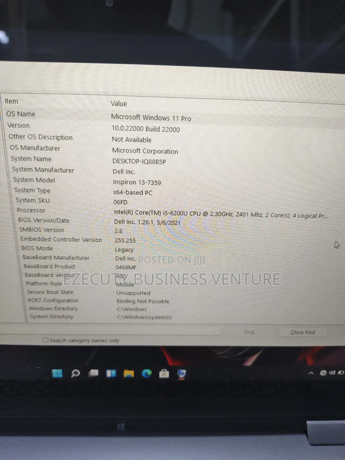 Laptop Dell Inspiron 13 7359 8GB Intel Core i5 SSD 256GB