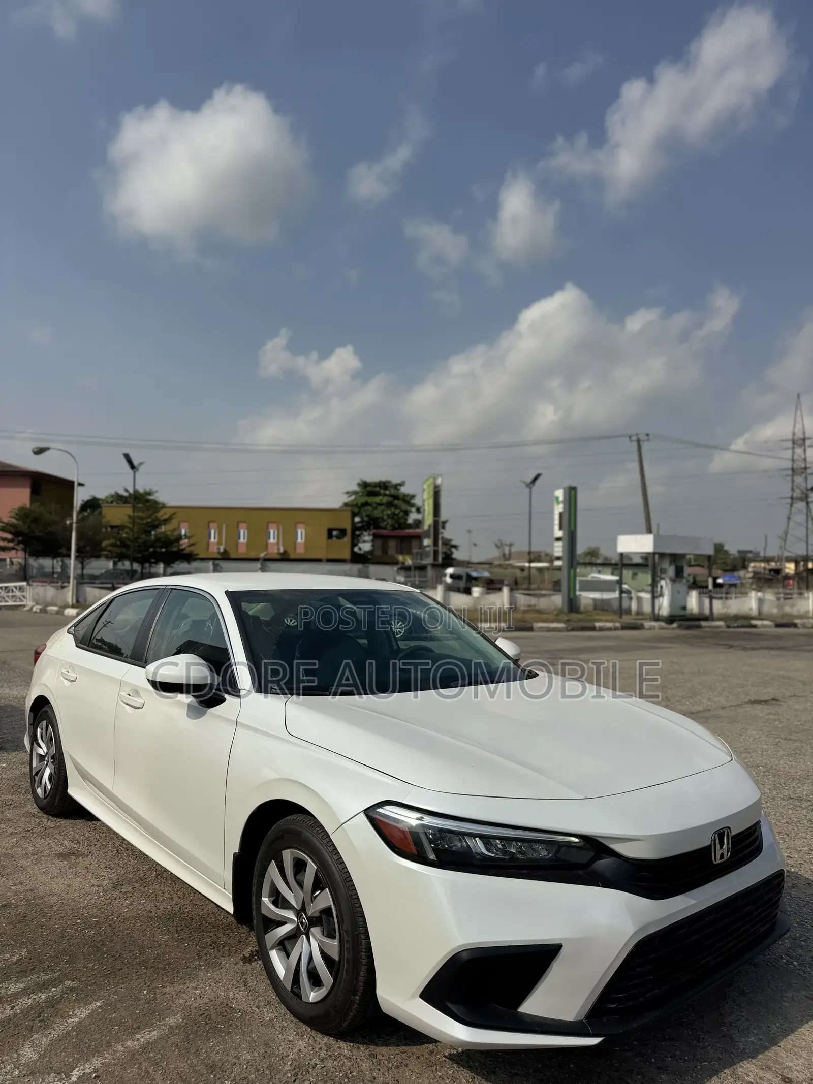 Honda Civic EX-L CVT w/o BSI 2023 White