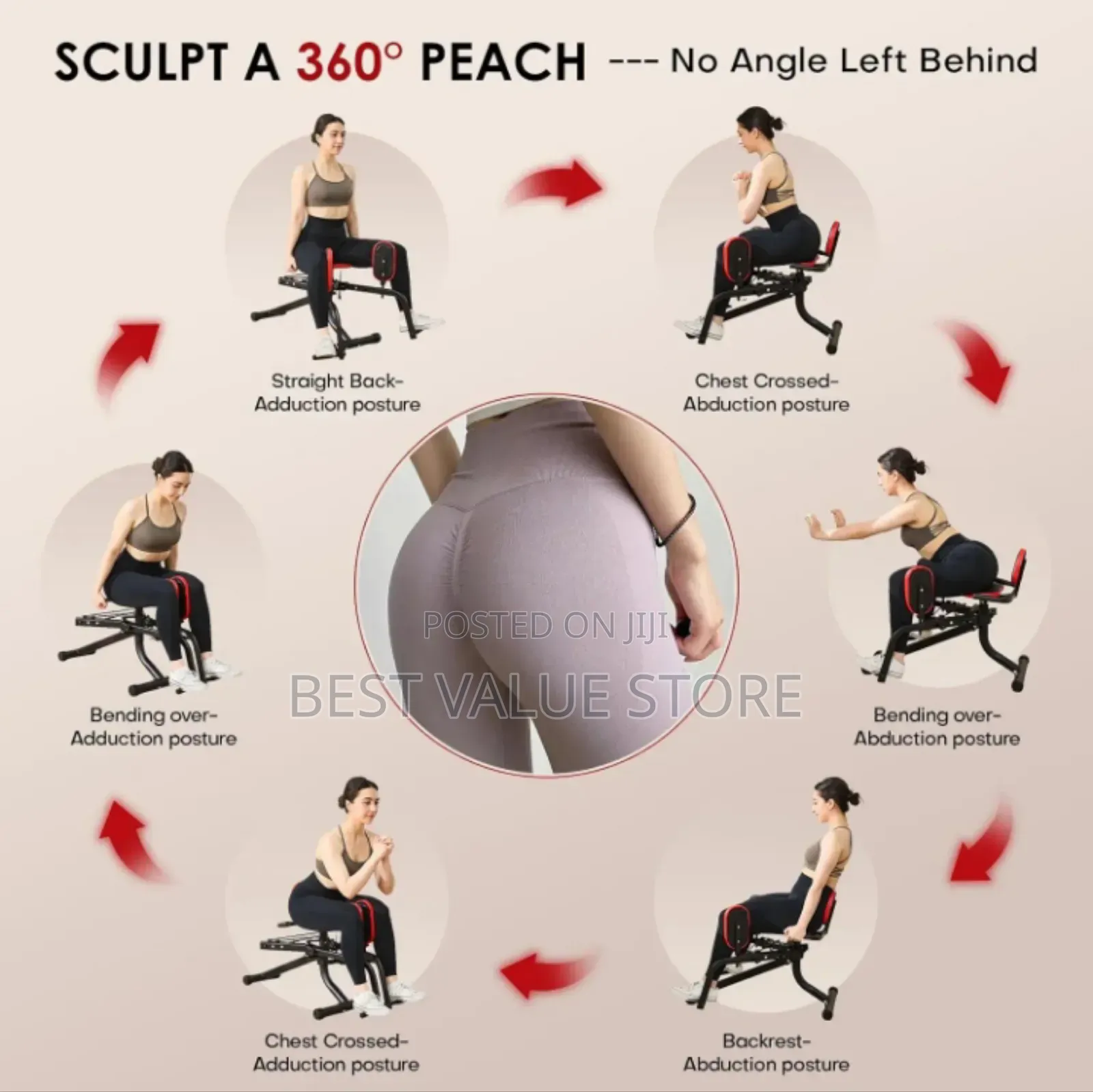Hip Abductor Machine/Thrust BBL Machine
