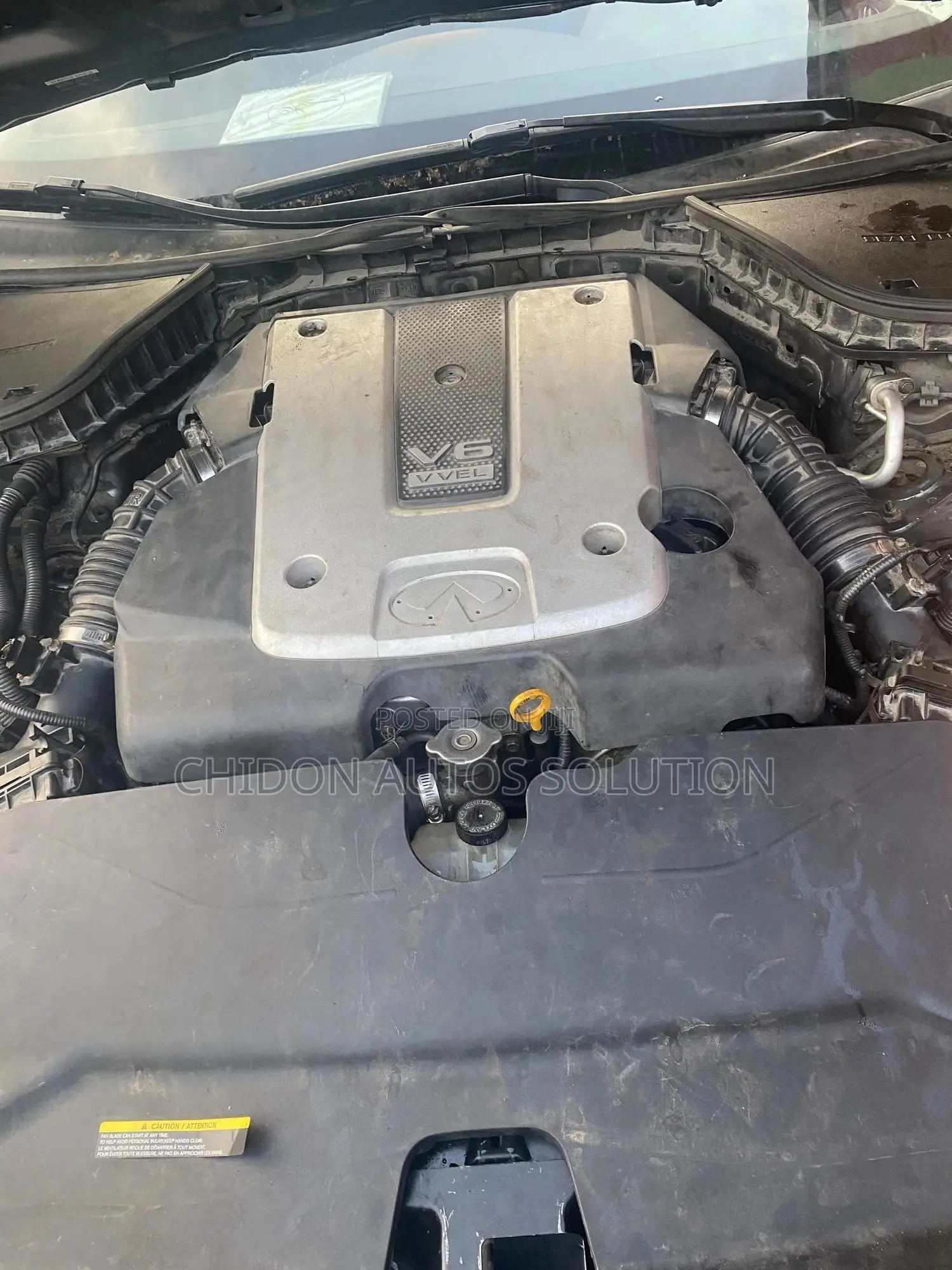 Infiniti G37 Engine Double Injection Mouths 2008-2014