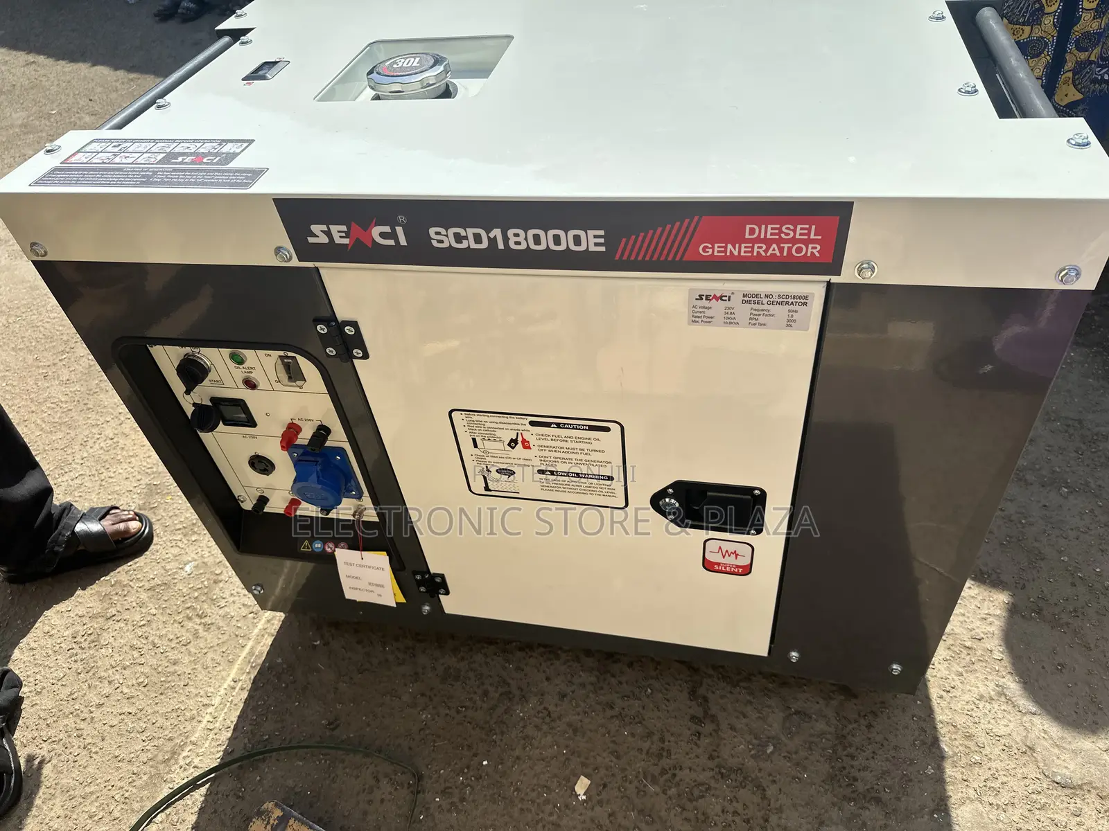 Heavy Duty Senci 10kva Diesel Generator - Silent Reliable!