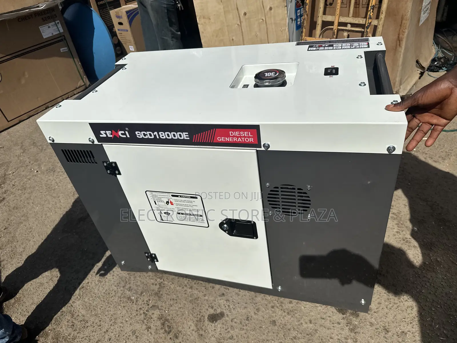 Heavy Duty Senci 10kva Diesel Generator - Silent Reliable!