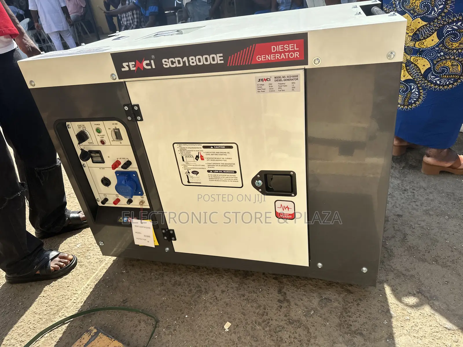 Heavy Duty Senci 10kva Diesel Generator - Silent Reliable!