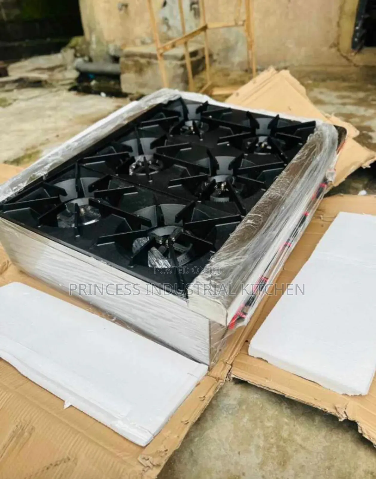 6bunner Gas Cooker With Oven