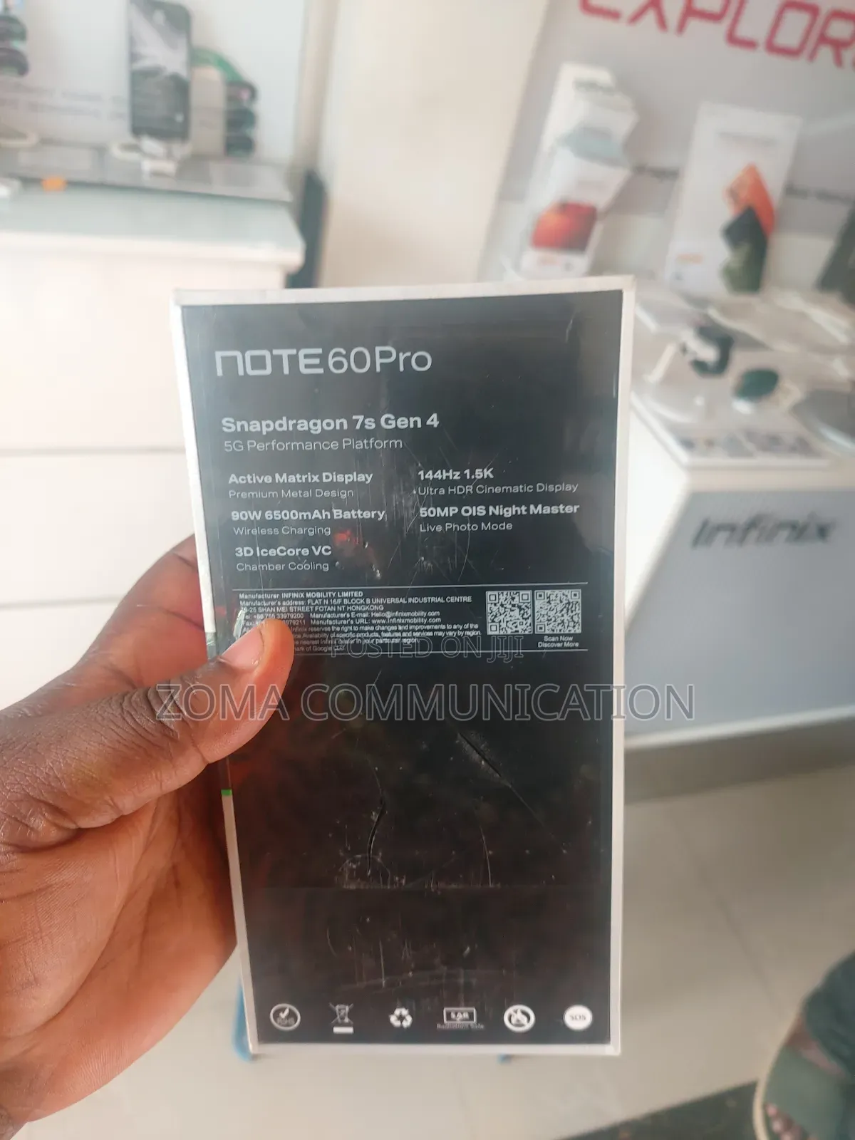 New Infinix Note 60 Pro 256 GB