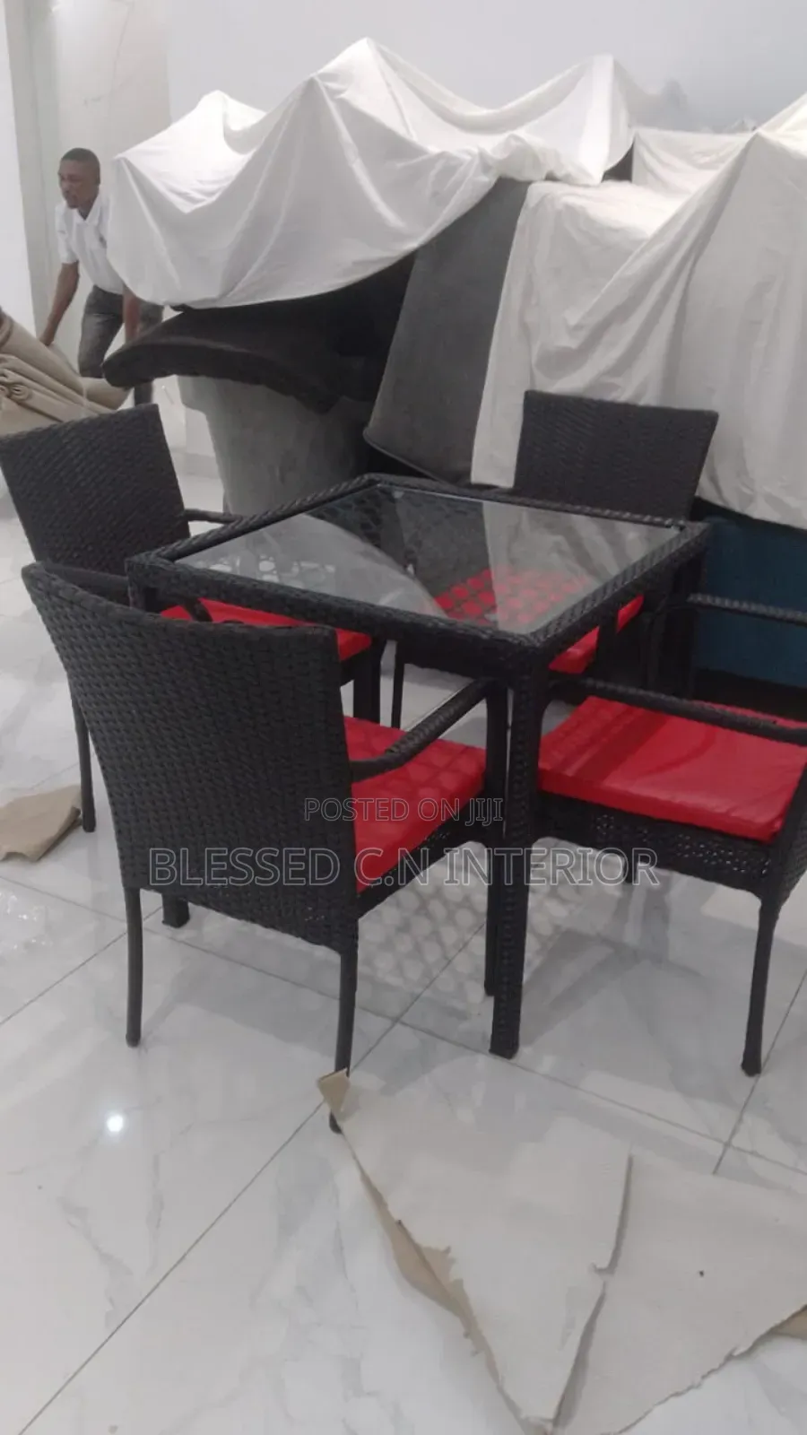 Rattan Events Chair Set