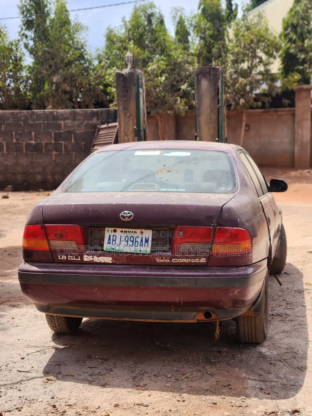 Toyota Carina E 1.8 Sedan 1997 Red