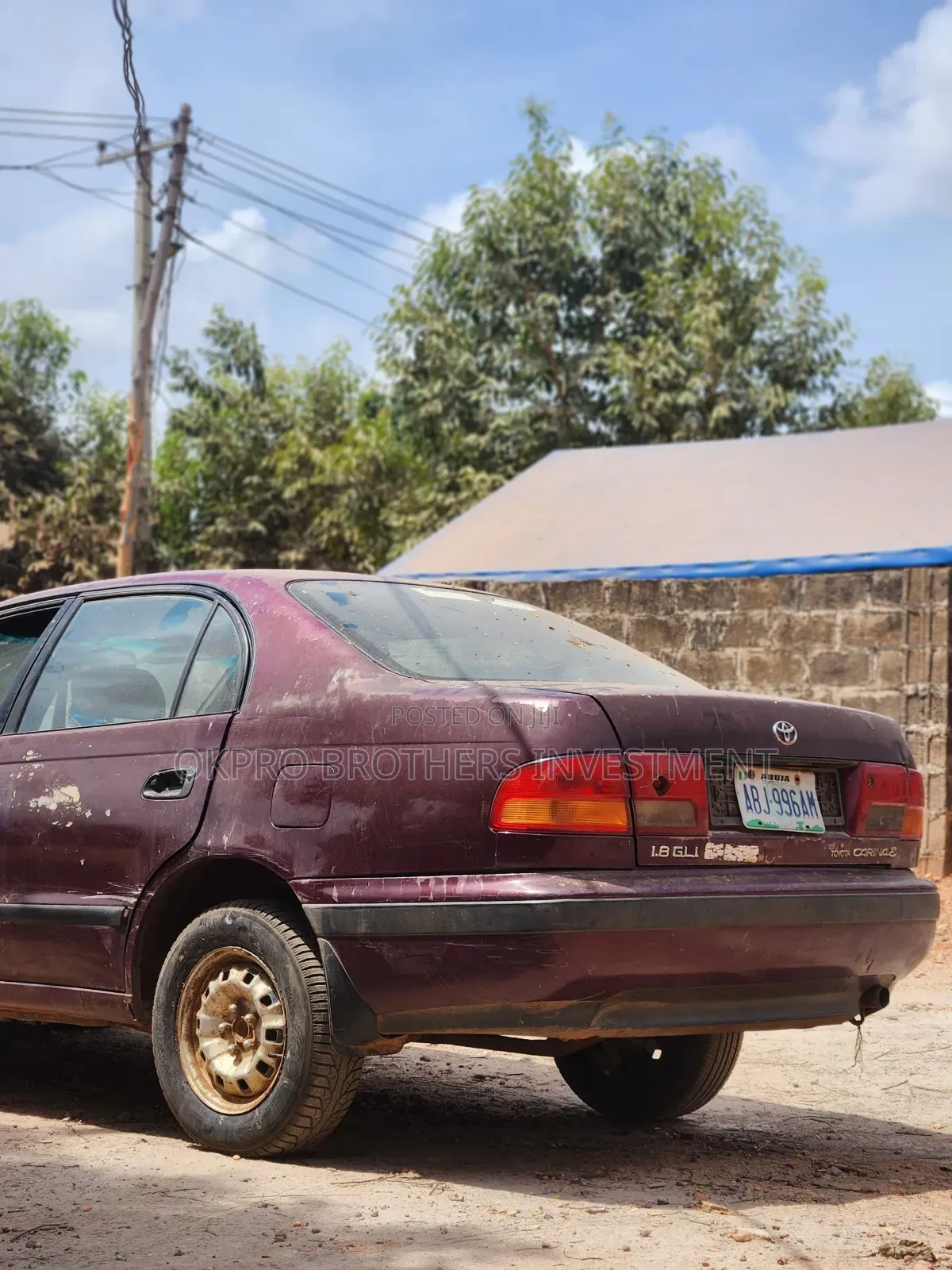 Toyota Carina E 1.8 Sedan 1997 Red