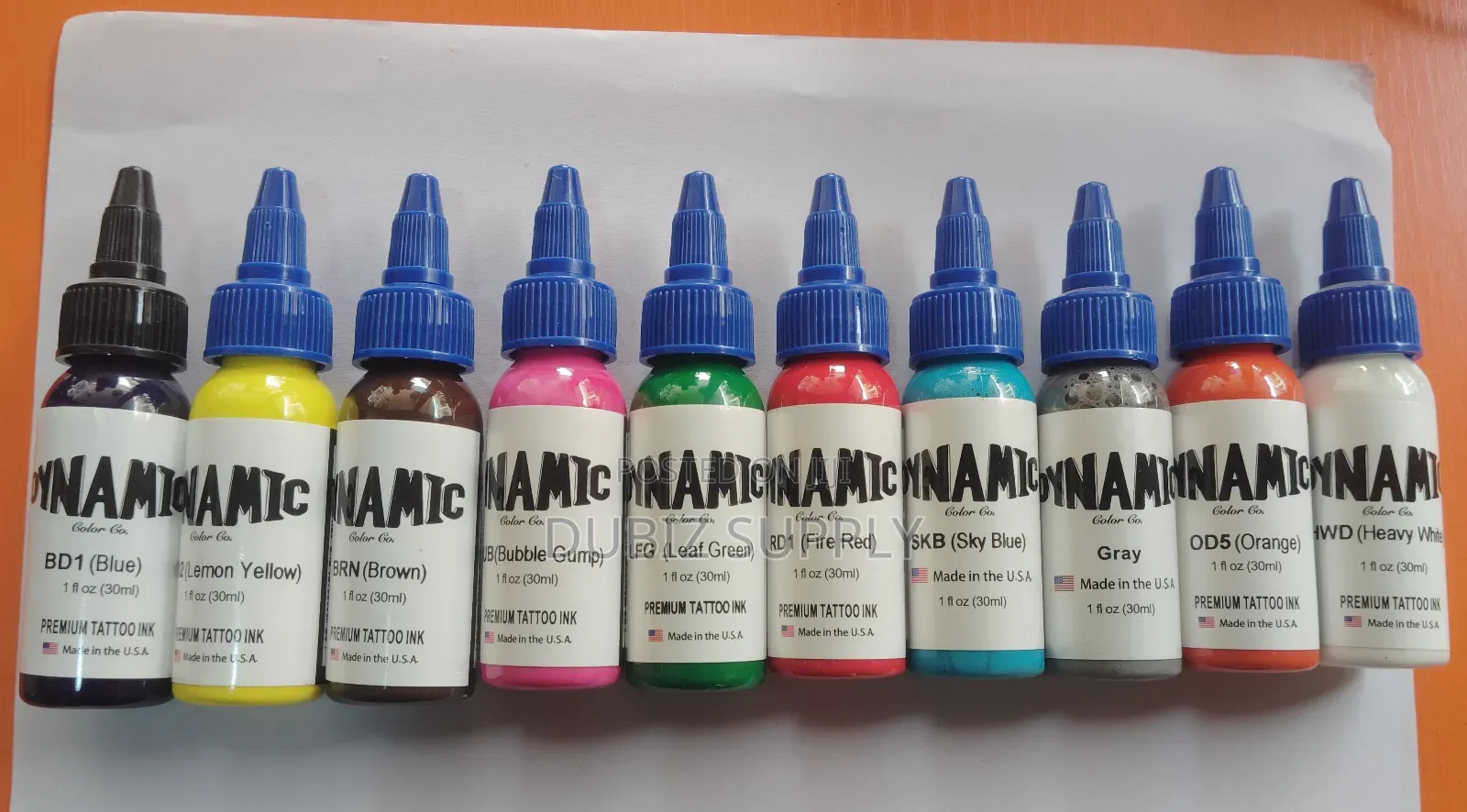 Dynamic Tattoo Inks