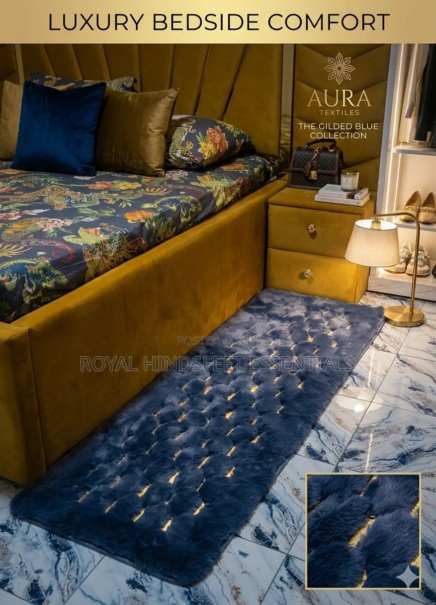 60by180cm Luxury Bedside Rug