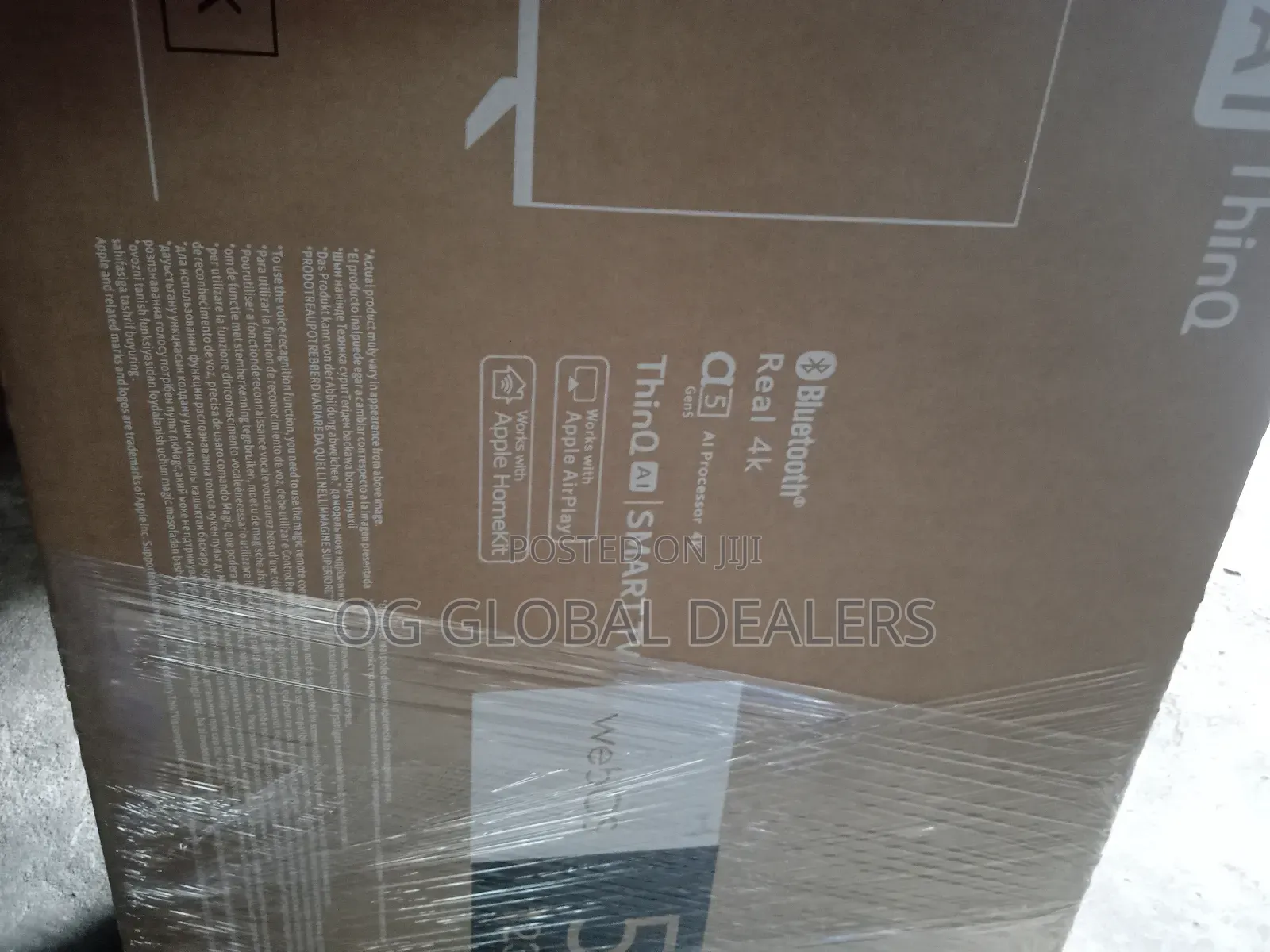 Lg 50-Inch Uhd Thinq Smart Tv, Model 50uq750.