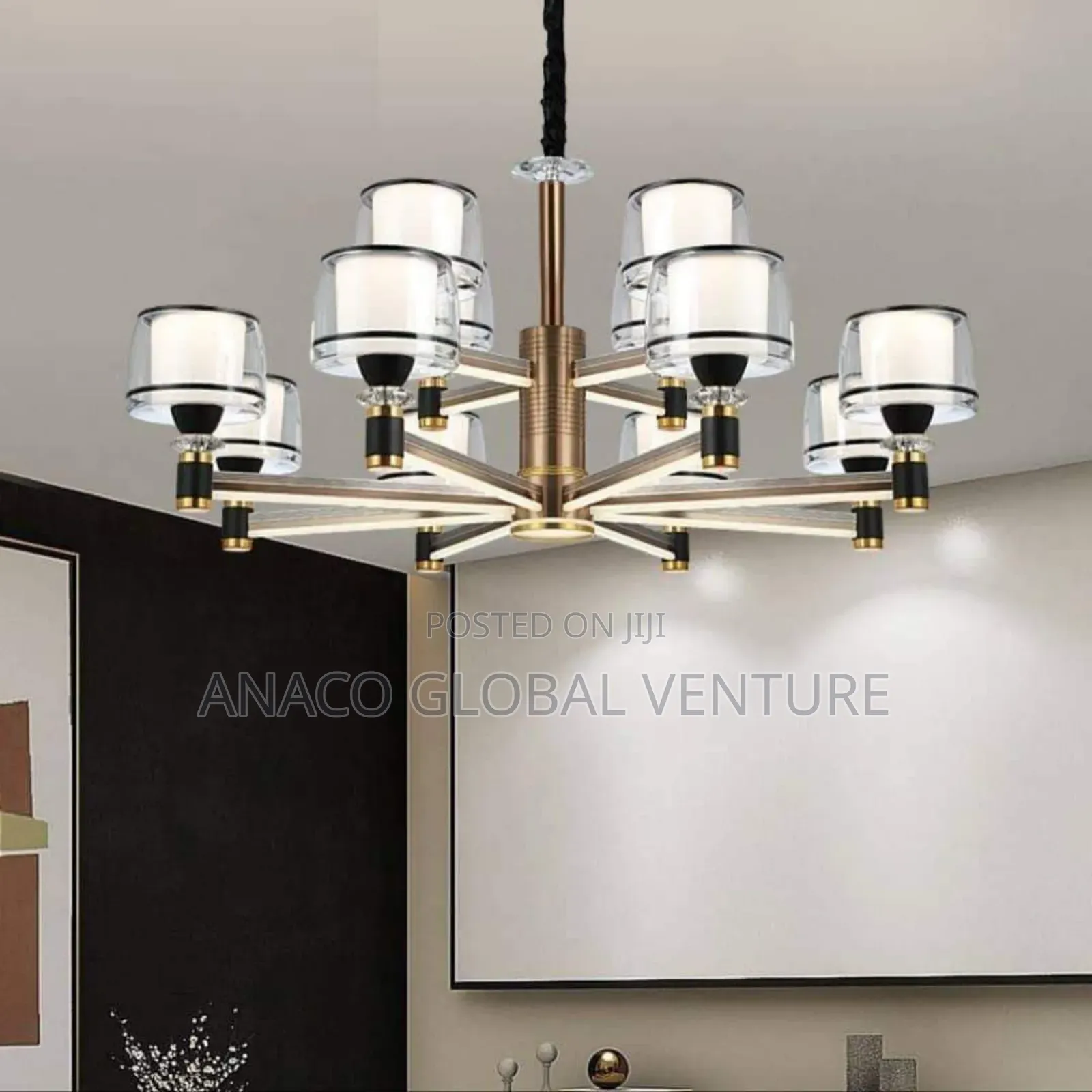 Classic Led Chandelier Light for Your Luxury Homes 3 Colours Light
