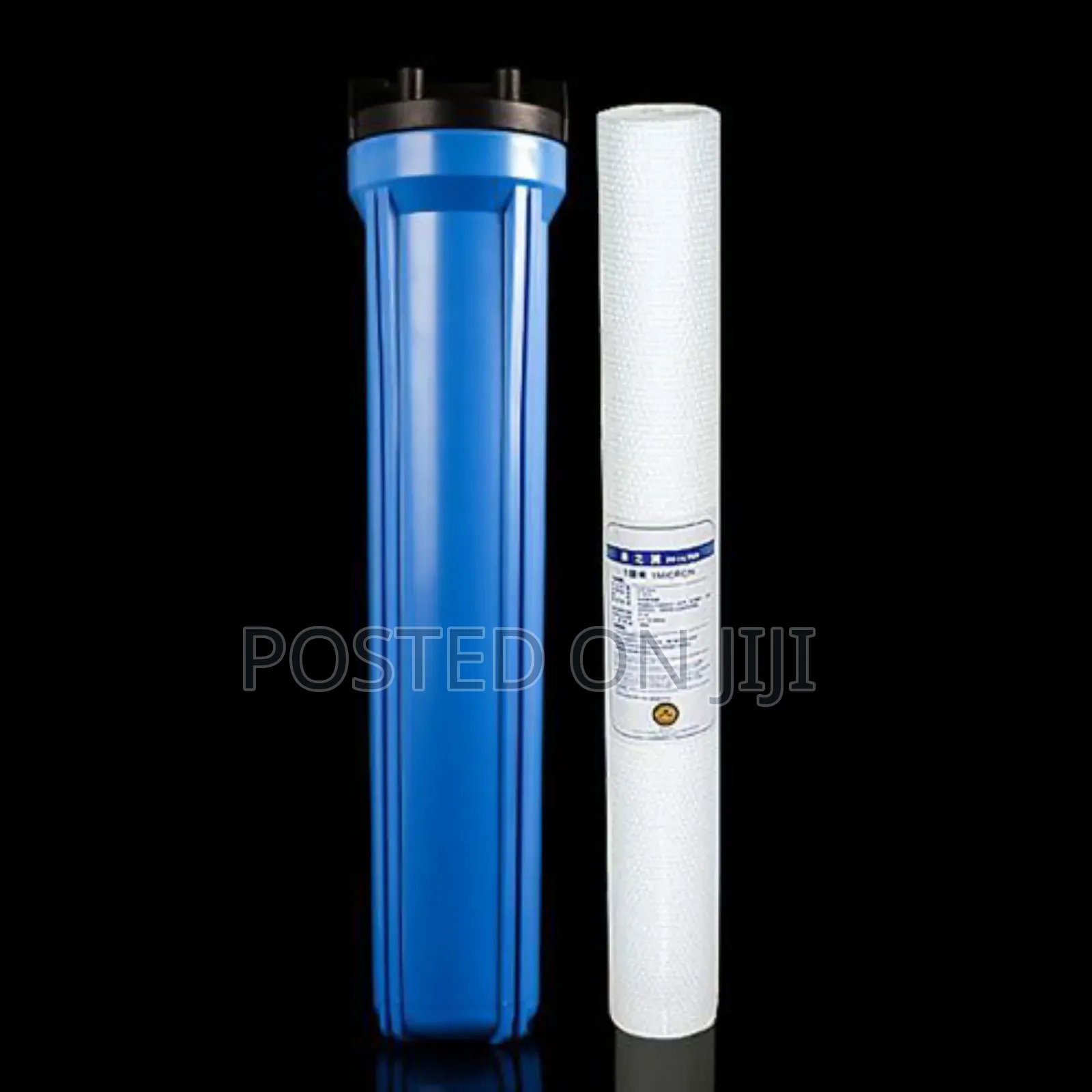 Long Water Filter Blue