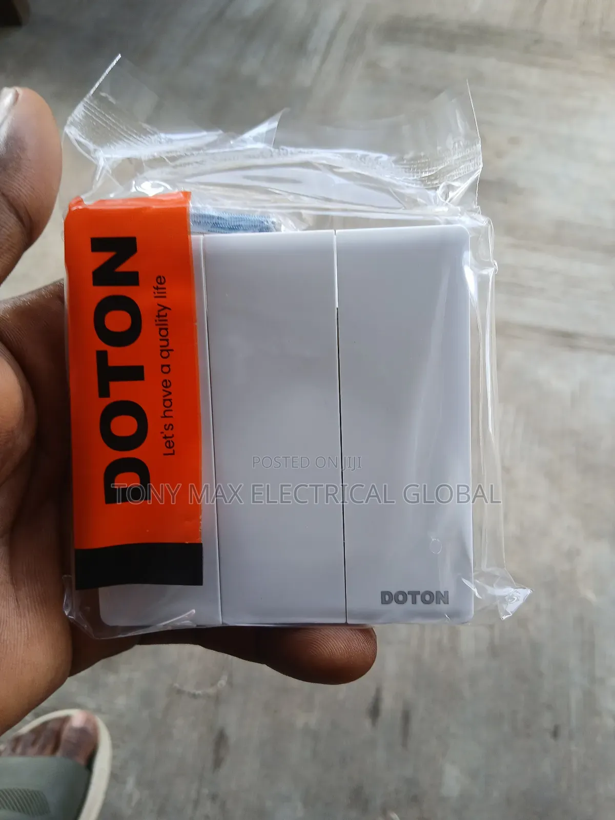 3gauge Switch White Doton