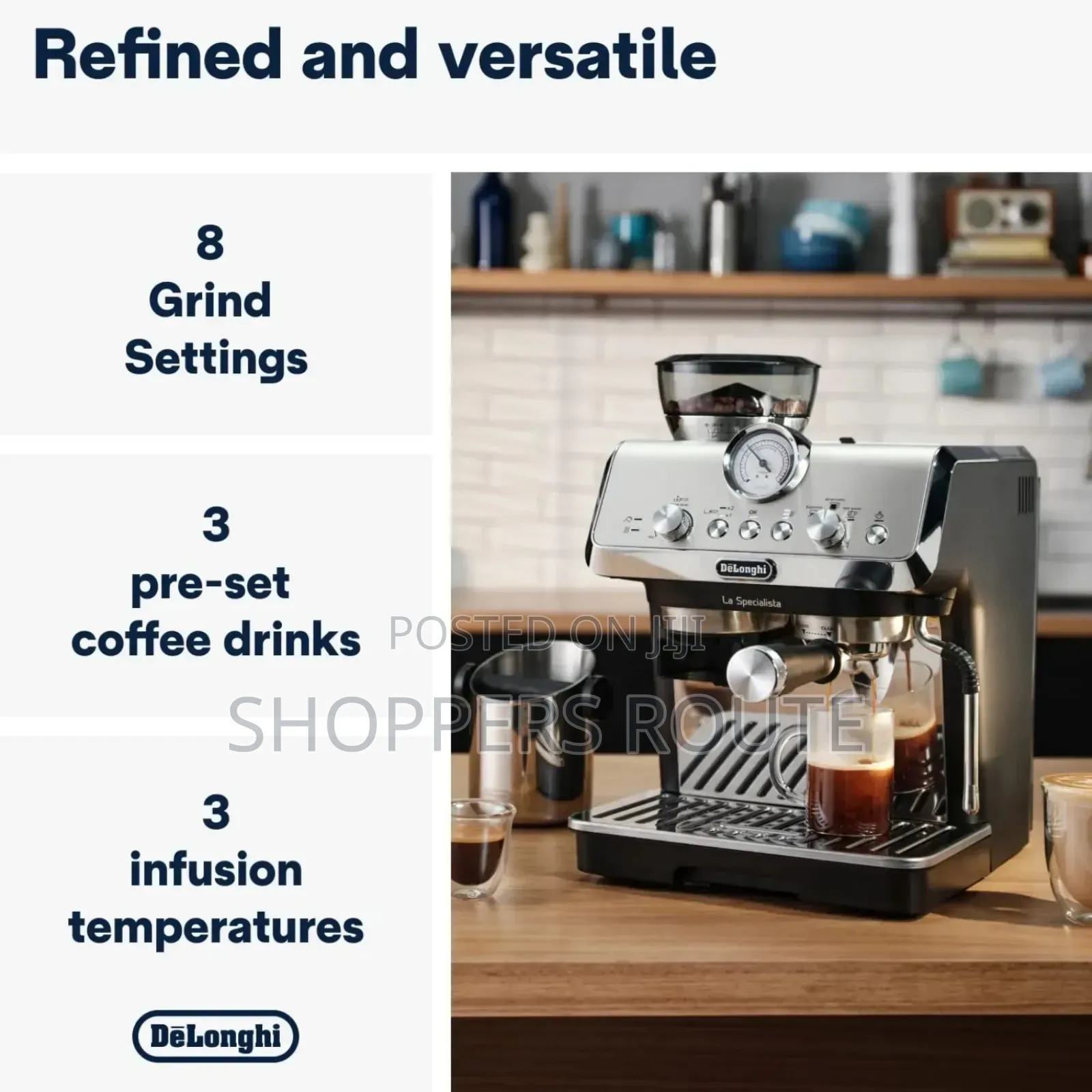 Delonghi La Specialista Barista Espresso, Bean To Cup Coffee Machine