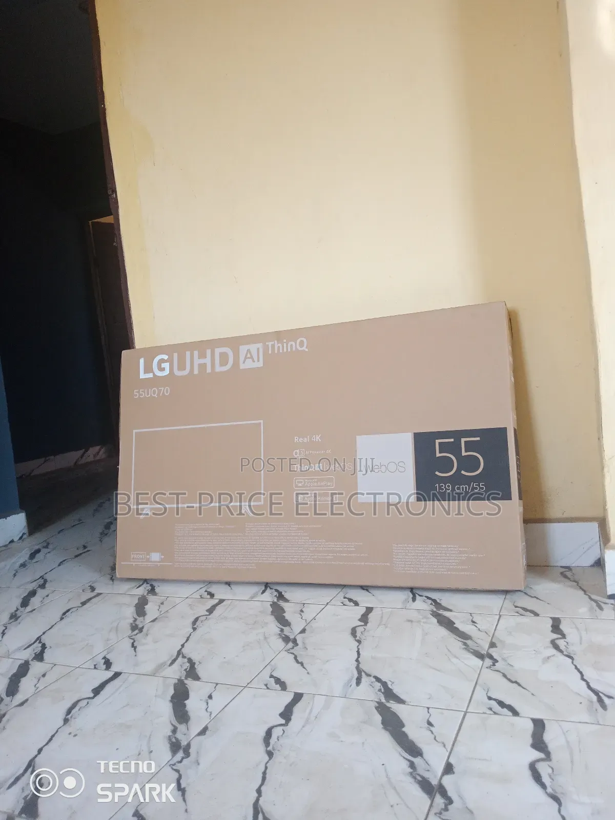 Lg 55 Inches Smart Tv With Wifi and Bluetooth