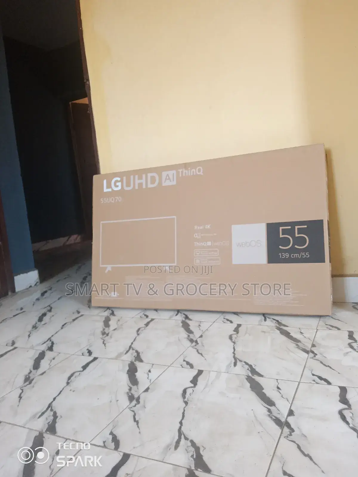 Lg 55 Inches Smart Tv With Wifi and Bluetooth