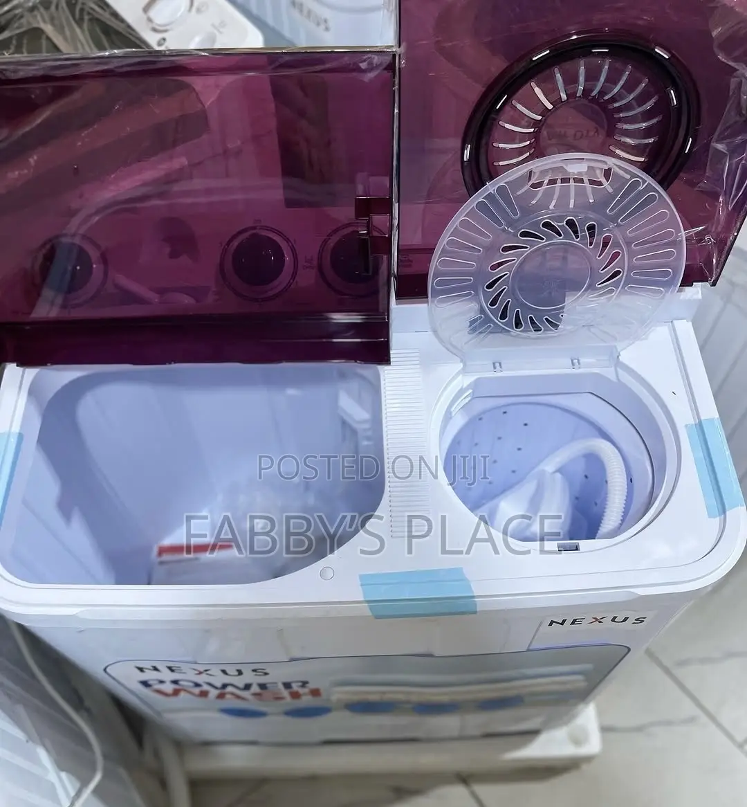 Nexus 6.5kg Energy Saving Washing Machine | Powerful Wash | Low Noise