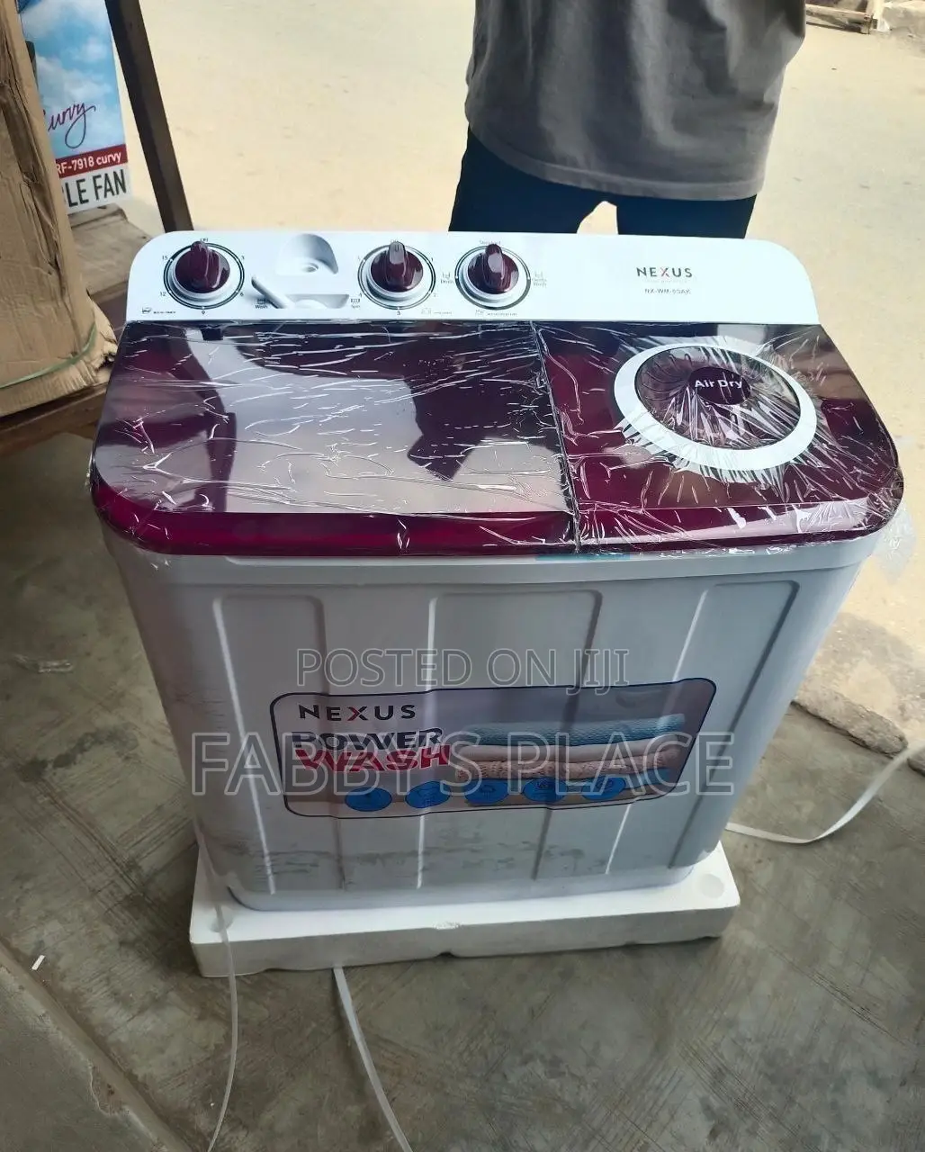Nexus 6.5kg Energy Saving Washing Machine | Powerful Wash | Low Noise