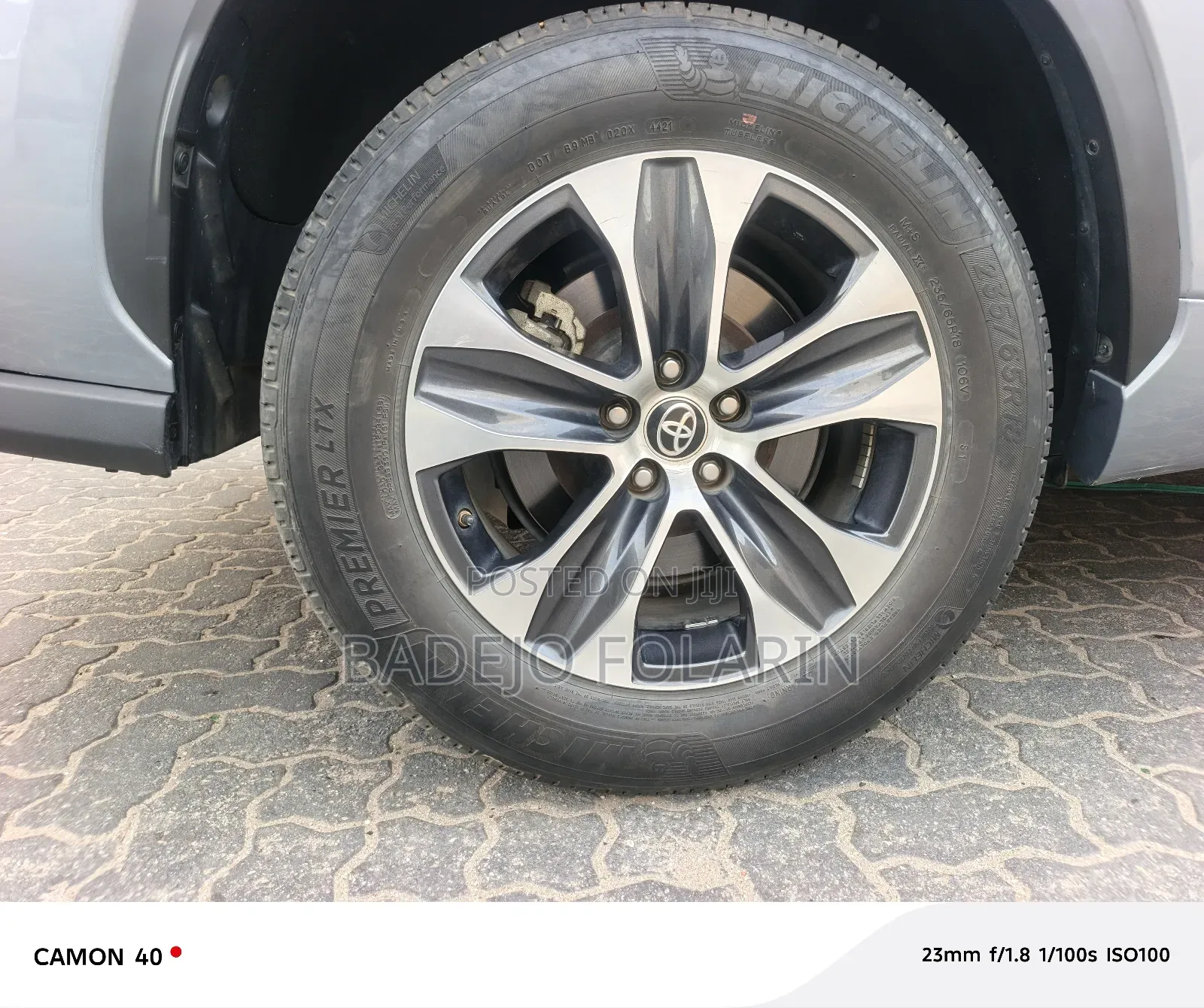 Toyota Highlander XLE 2022 Silver