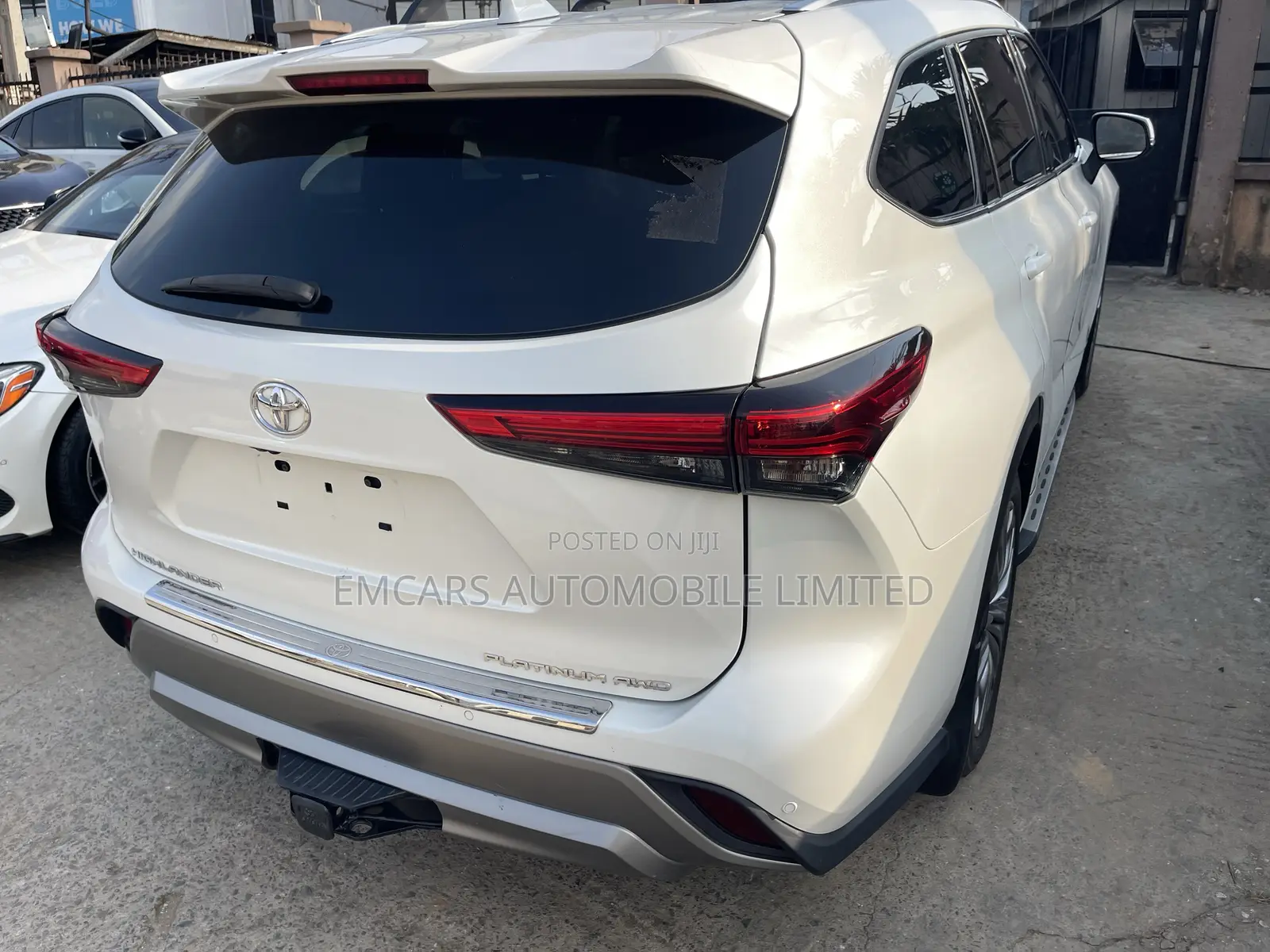 Toyota Highlander Platinum 2021 White