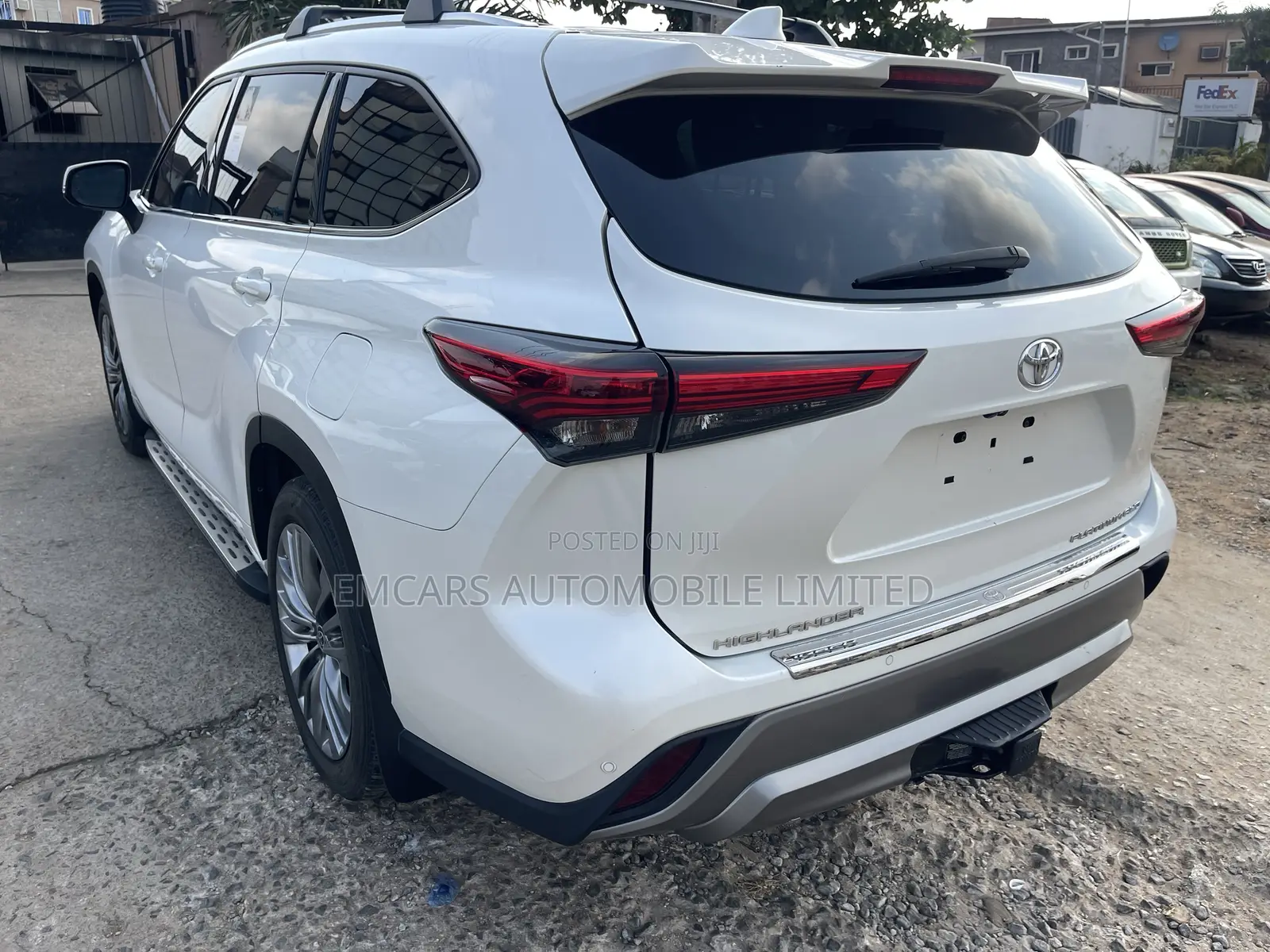 Toyota Highlander Platinum 2021 White