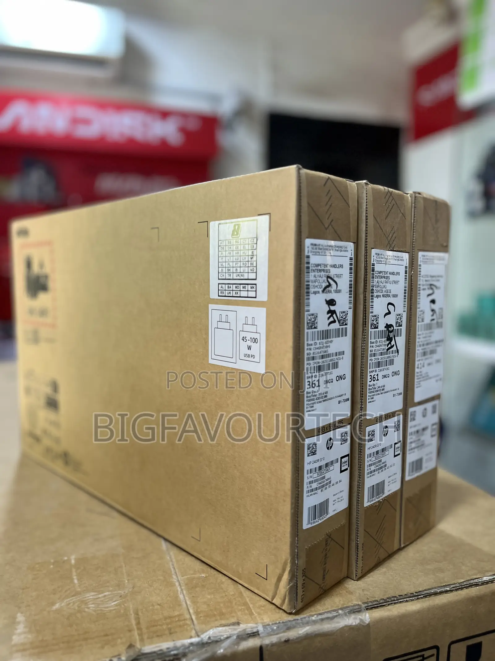 New Laptop HP 240 8GB Intel Core i3 SSD 512GB