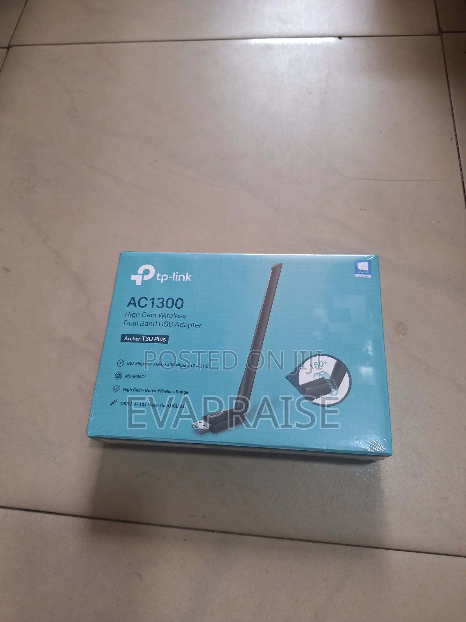 Tp -Link Aac1300 High Gain Wireless Daul Band USB Adapter