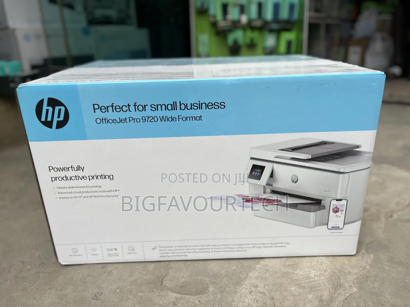 Hp Officejet Pro 9720 Wide Format All-in-One Printer (53n94c)
