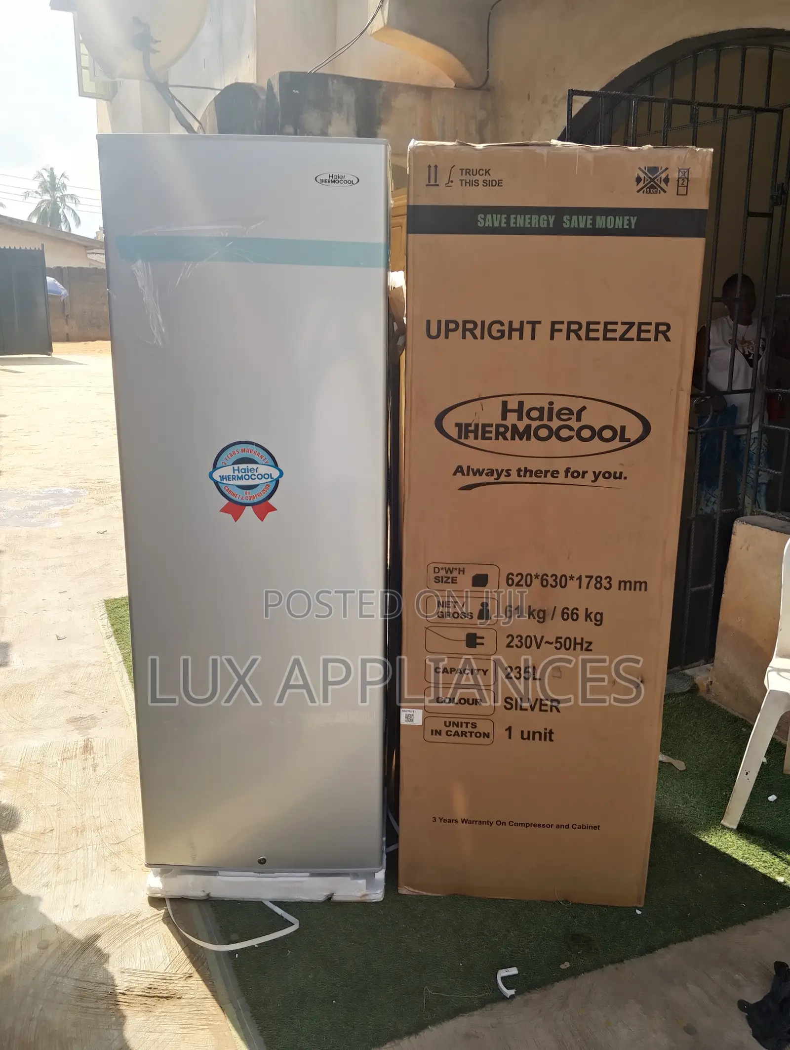 Thermocool 235l Freezer – Ideal for Homes Shops
