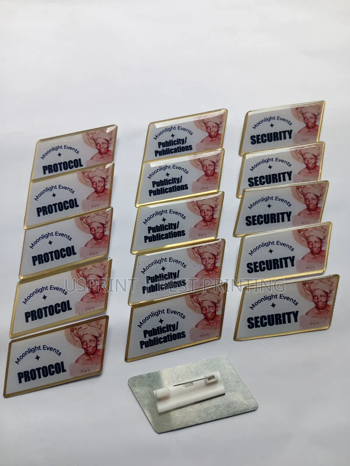 3d Dome Name Tag