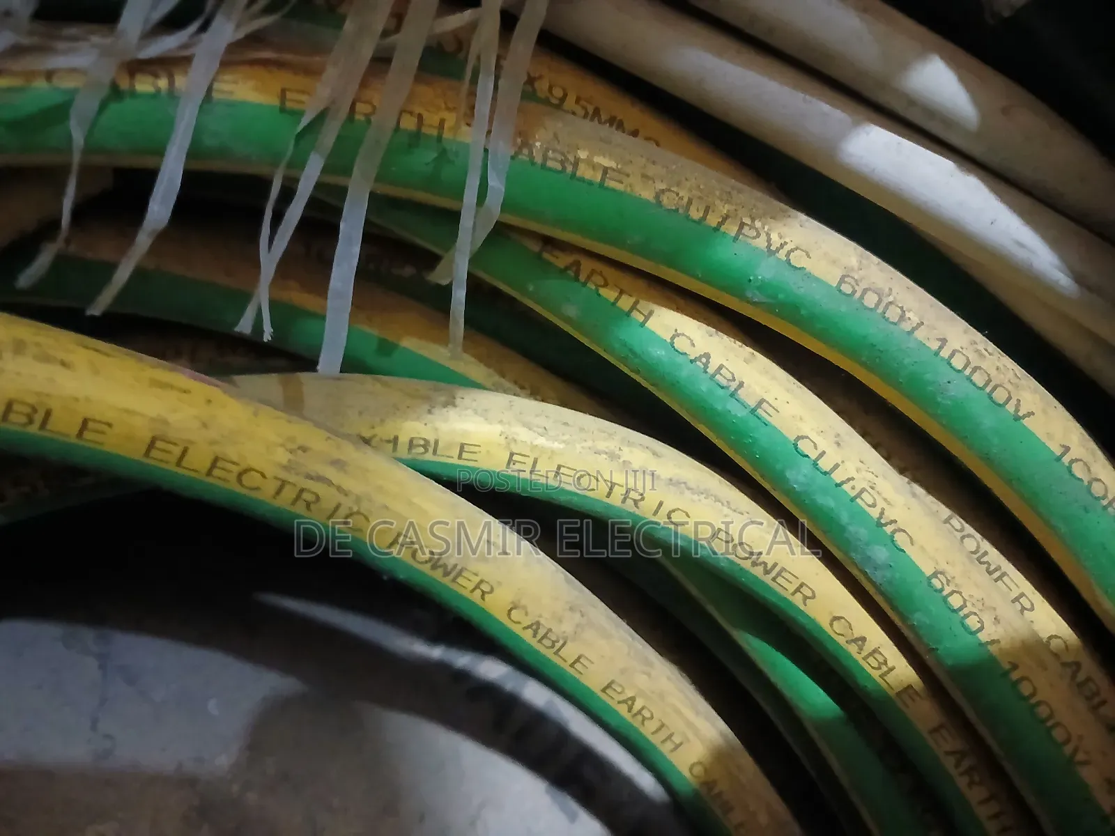 1x95mm2 Green/Yellow PVC/PVC