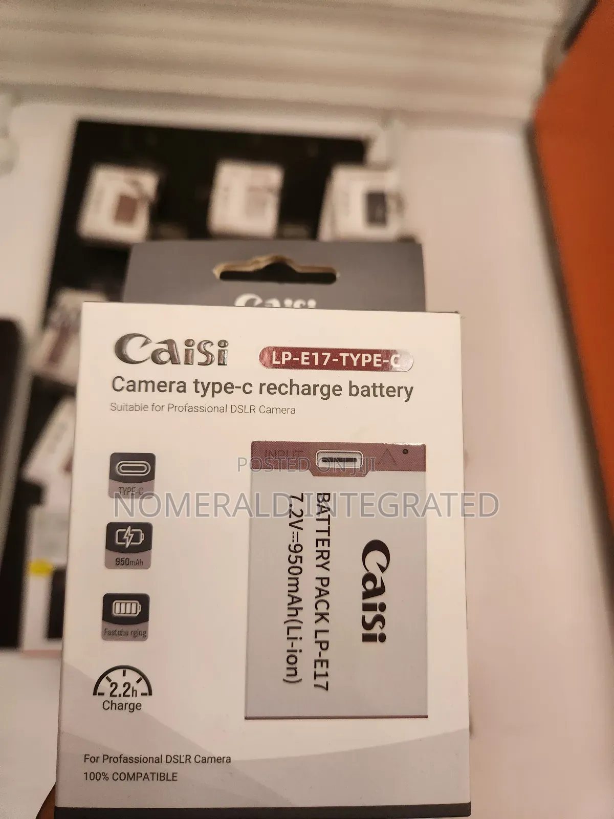 Caisi Lp-e17-type-c Battery
