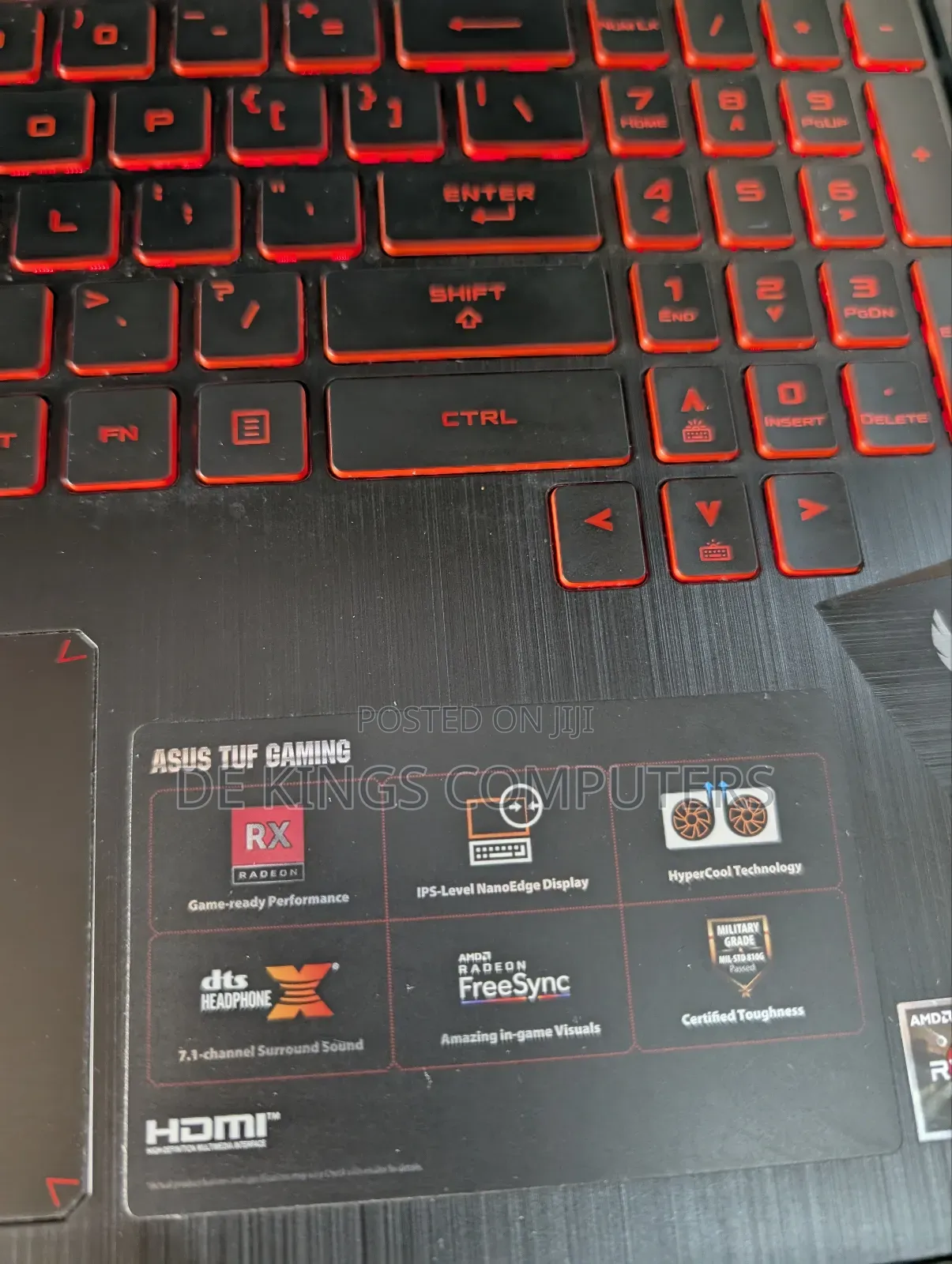 Laptop Asus TUF Gaming F16 8GB AMD Ryzen 5 SSD 256GB