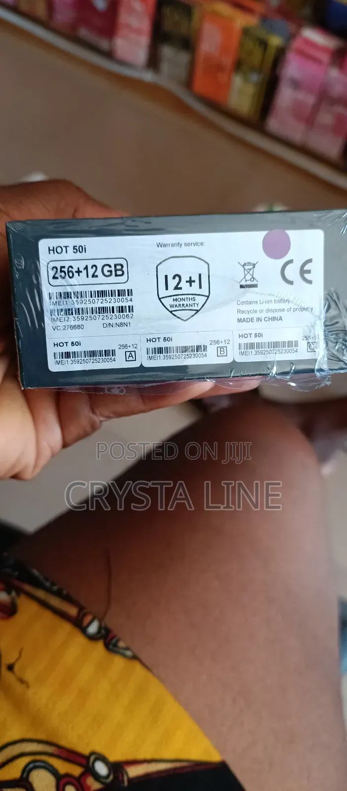 Infinix Hot 50i 256 GB Purple