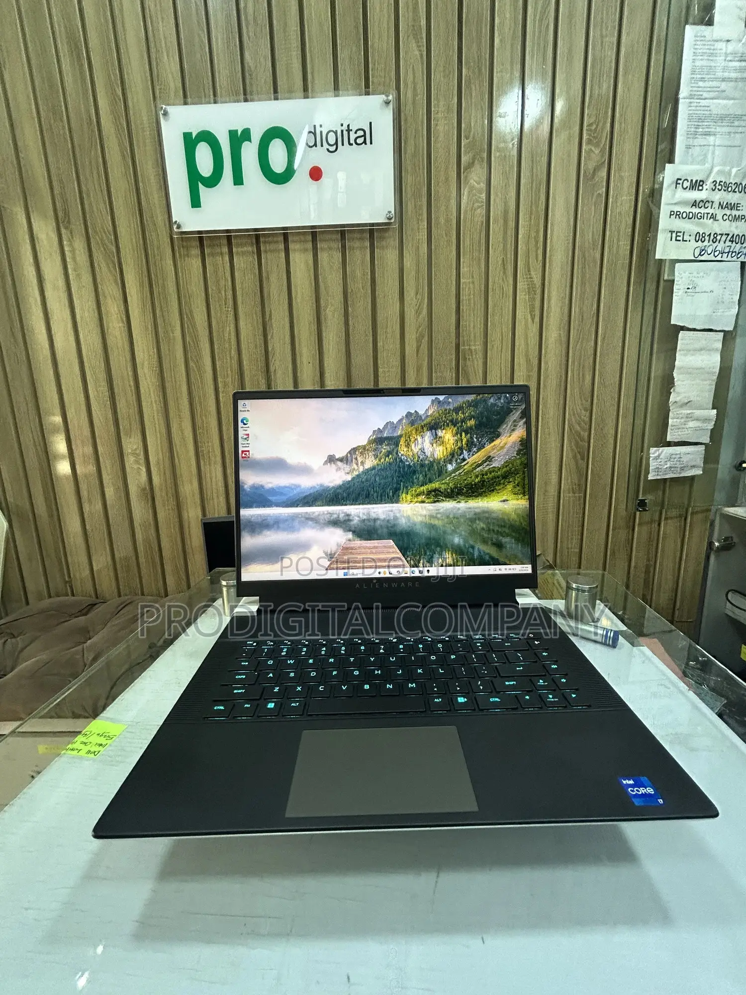 Laptop Dell Alienware X16 r1 16GB Intel Core i7 SSD 1T