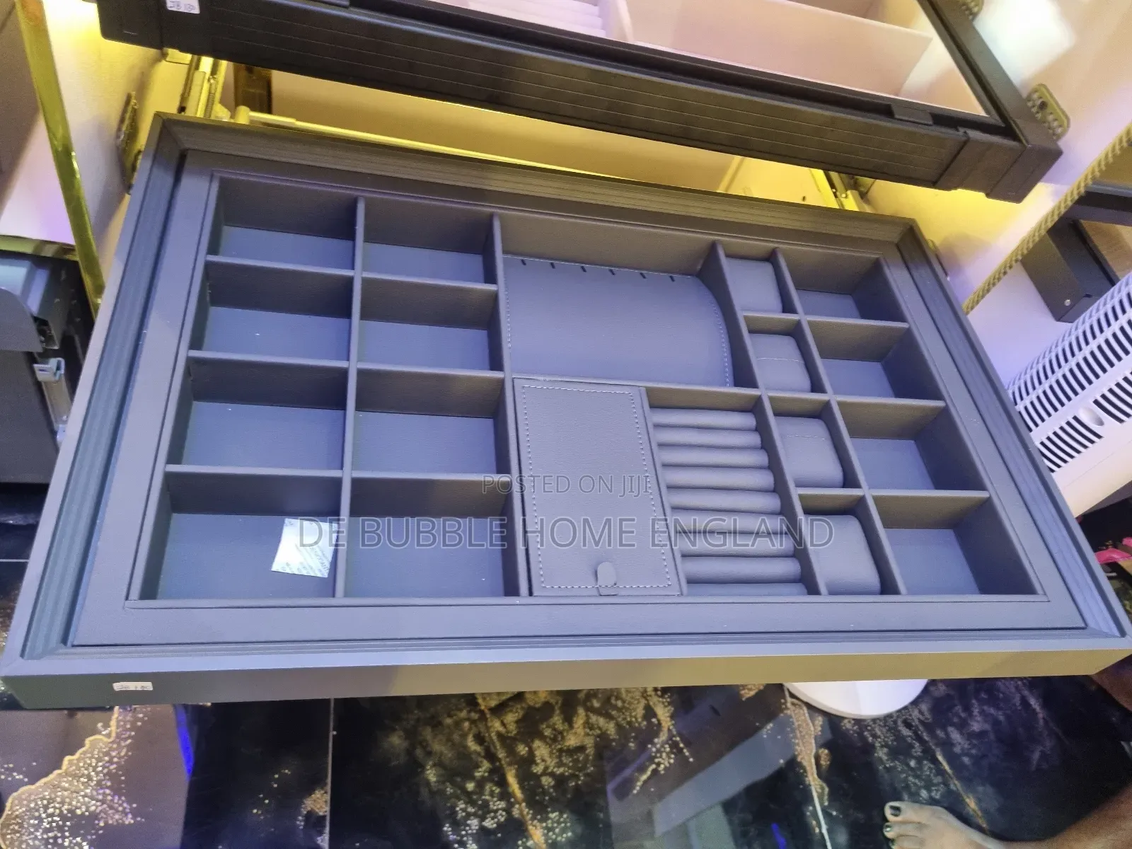 Jewelry Boxe Grey