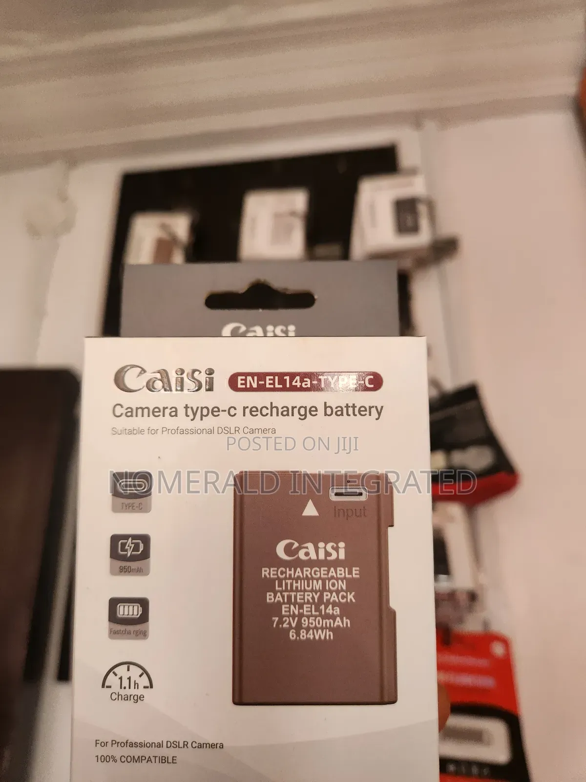 Caisi En-el14a-type-c Battery